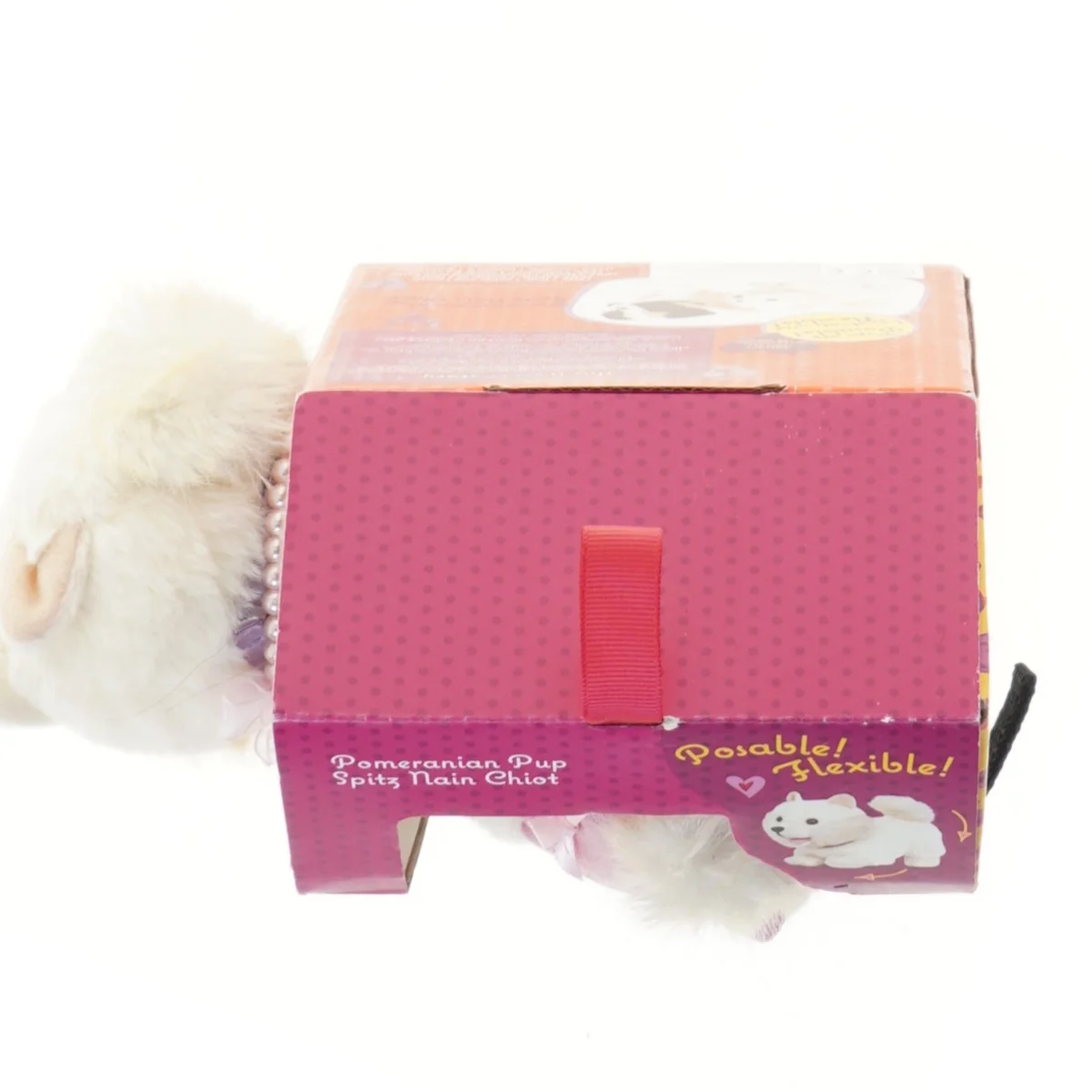 Poserbar Pomeranian hundelegetøj fra Our Generation (str. 20x13x10 cm)
