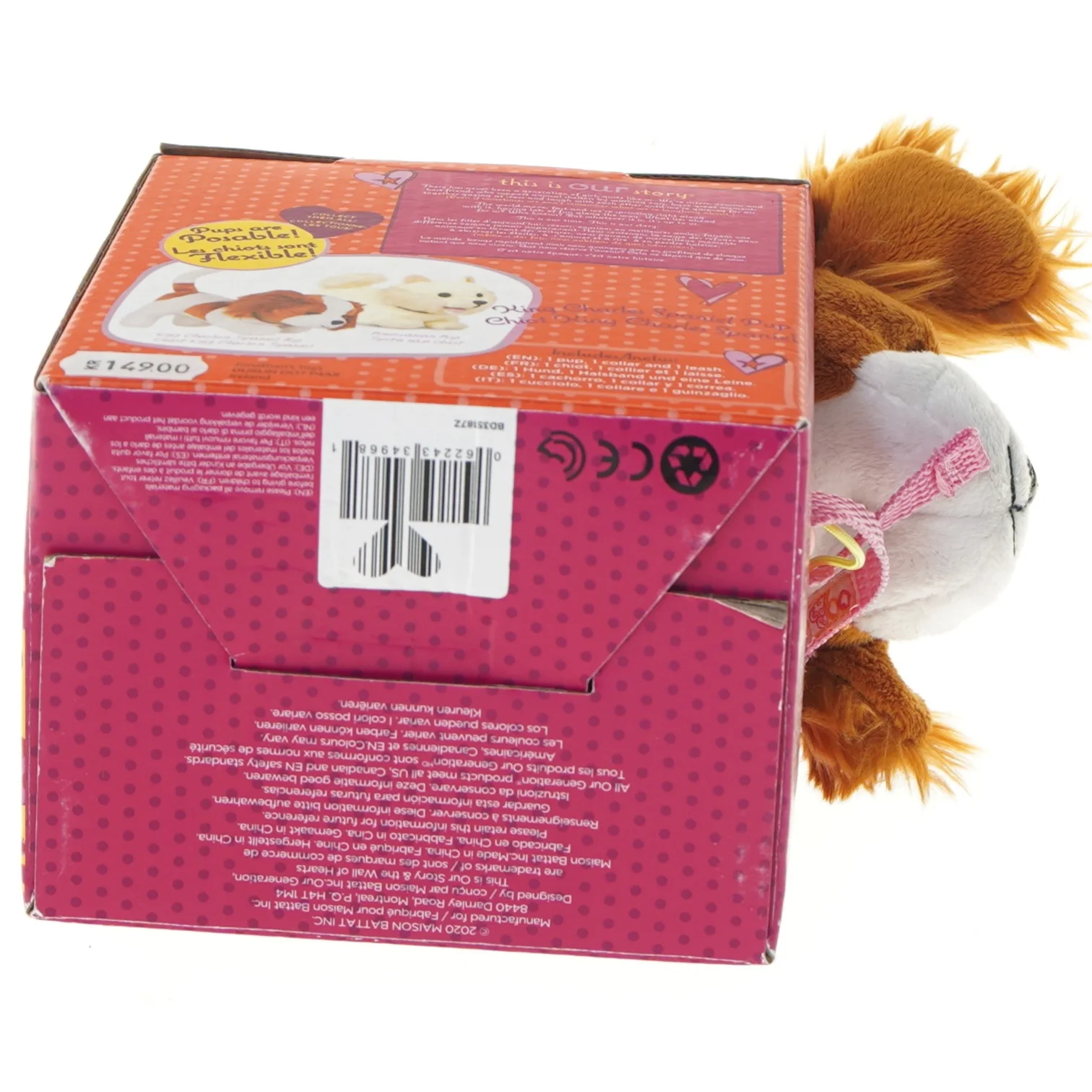 King Charles Spaniel hundelegetøj fra Our Generation (str. 20x13x10 cm)