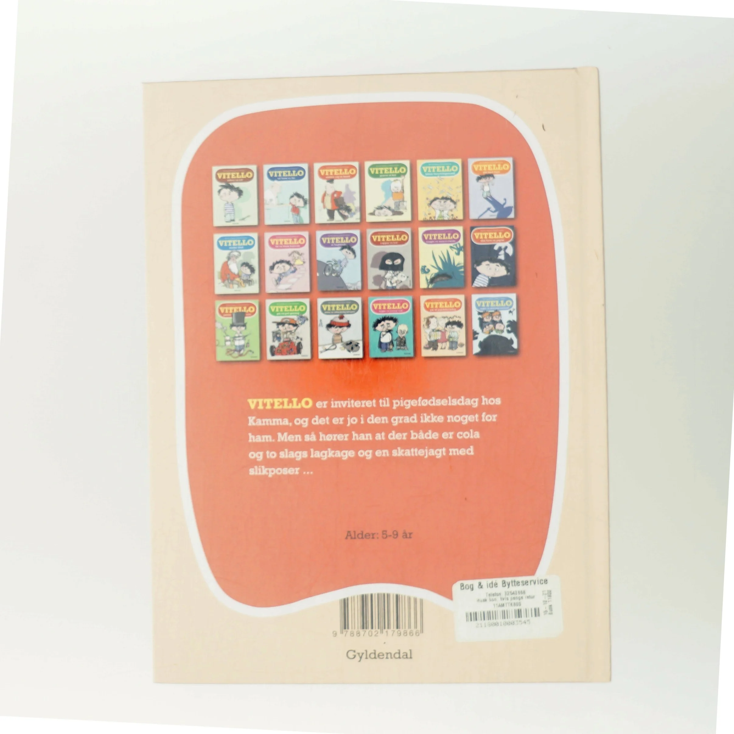 Vitello går til pigefødselsdag af Kim Fupz Aakeson (Bog)