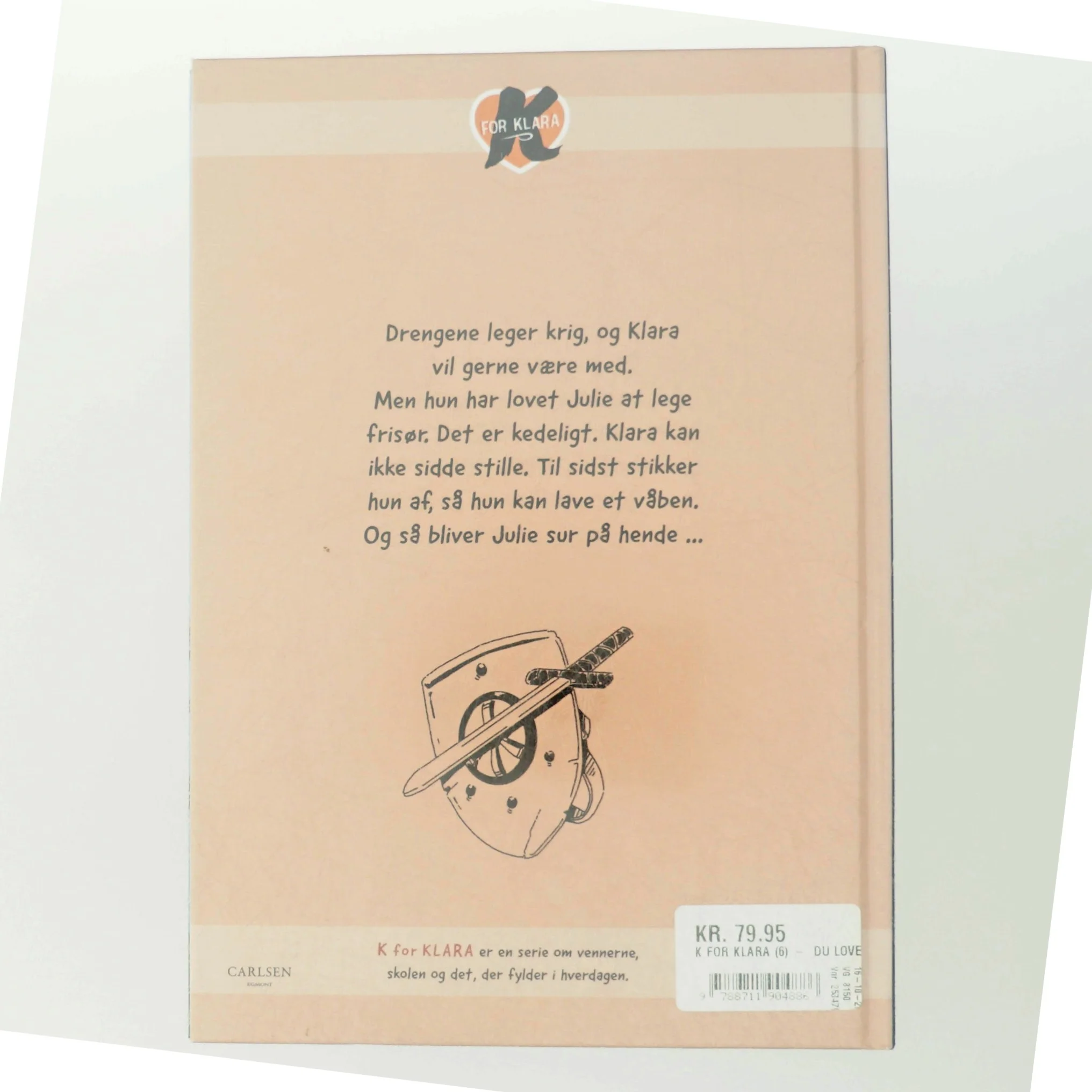 K for Klara, Du lovede jo! af Line Kyed Knudsen (Bog)