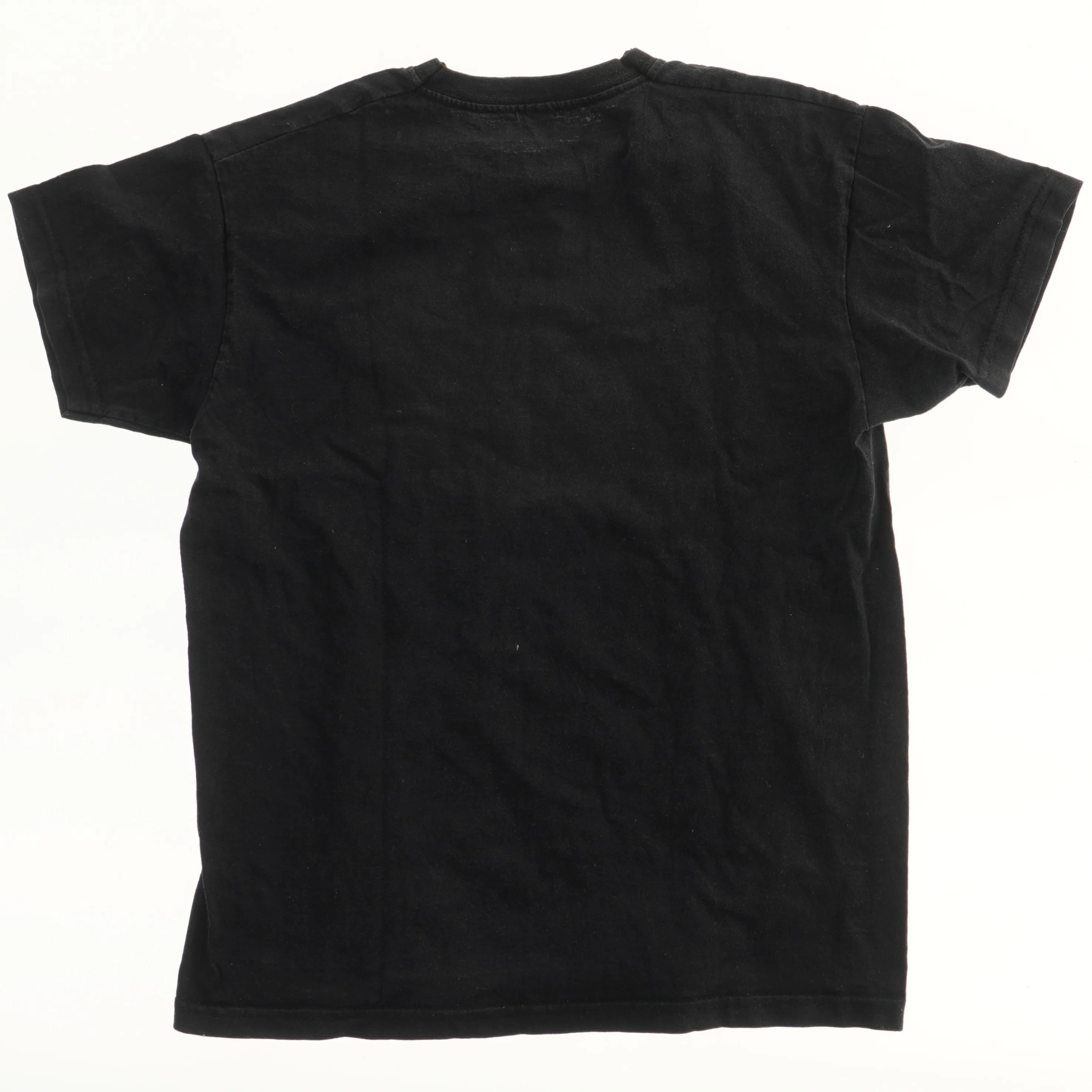 Sort T-shirt med pixelgrafik (str. 140)