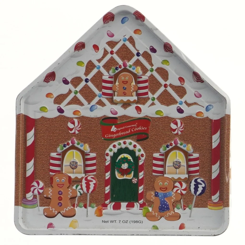 Gingerbread cookie tin (str. 18x19 cm)