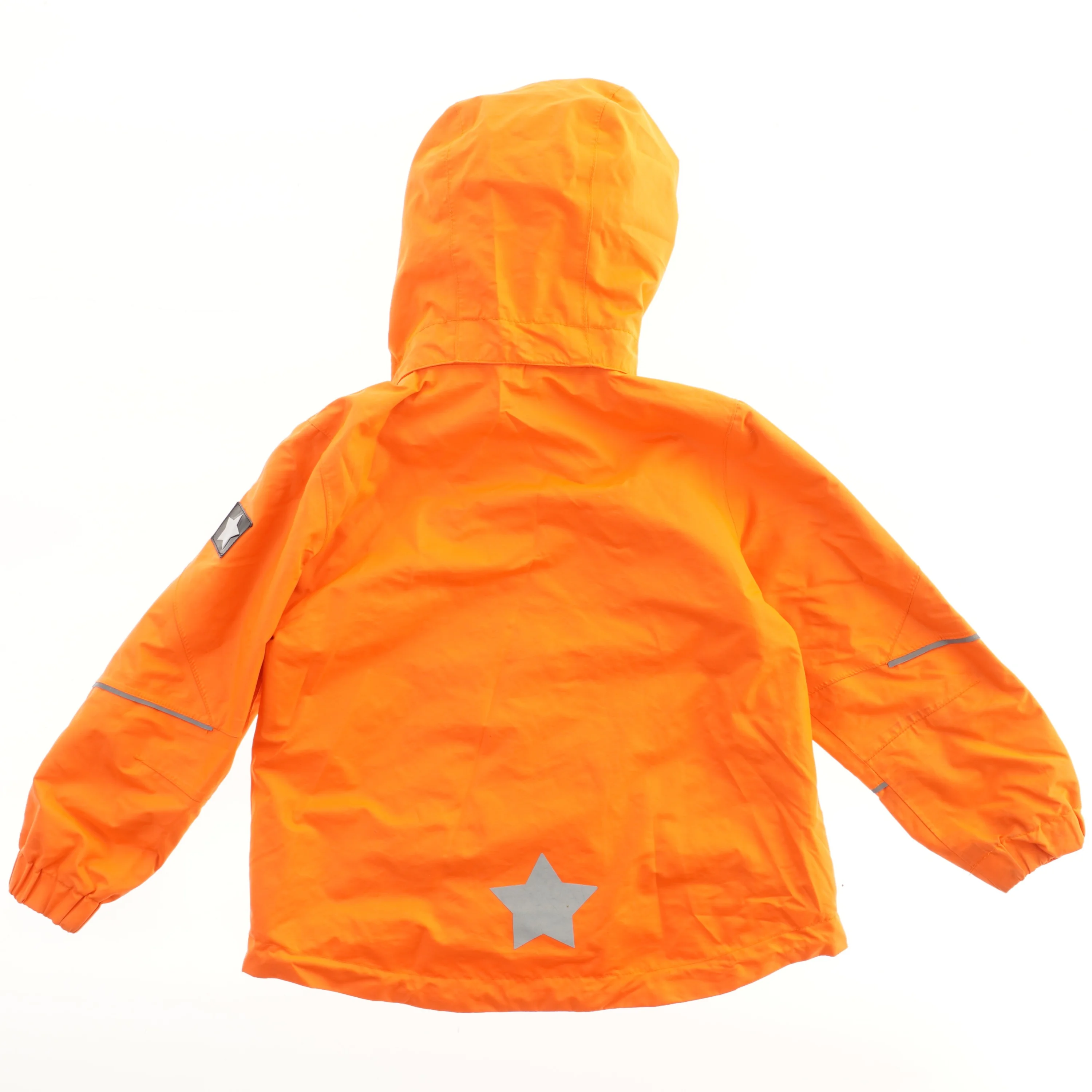 Orange jakke med hætte fra Friends (str. 104)