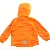 Orange jakke med hætte fra Friends (str. 104)