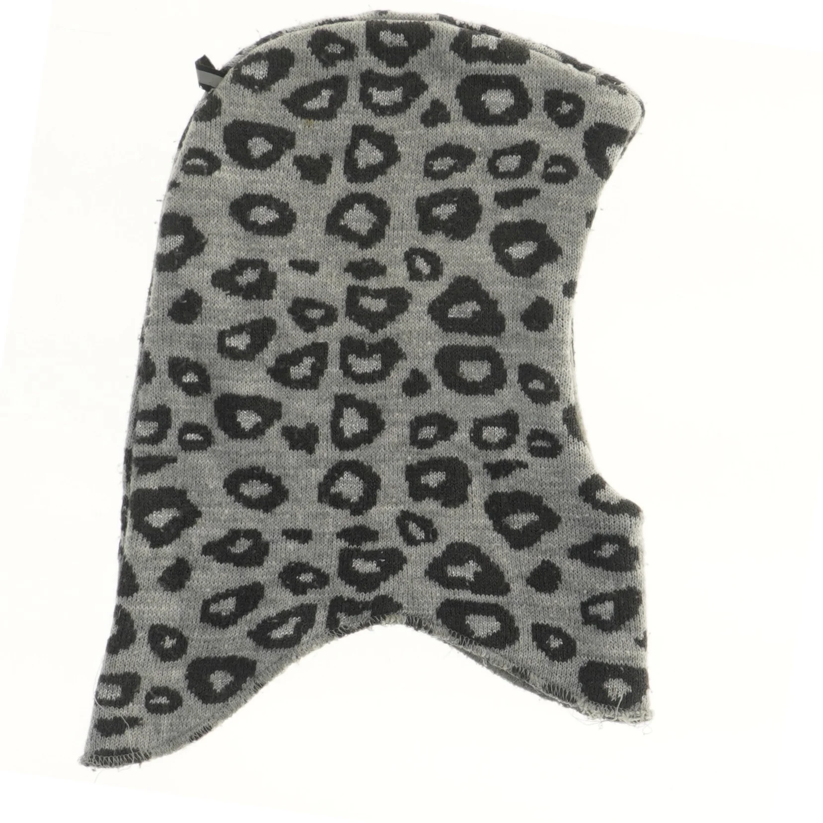 Grå leopardmønstret elefanthue til børn (str. 110)