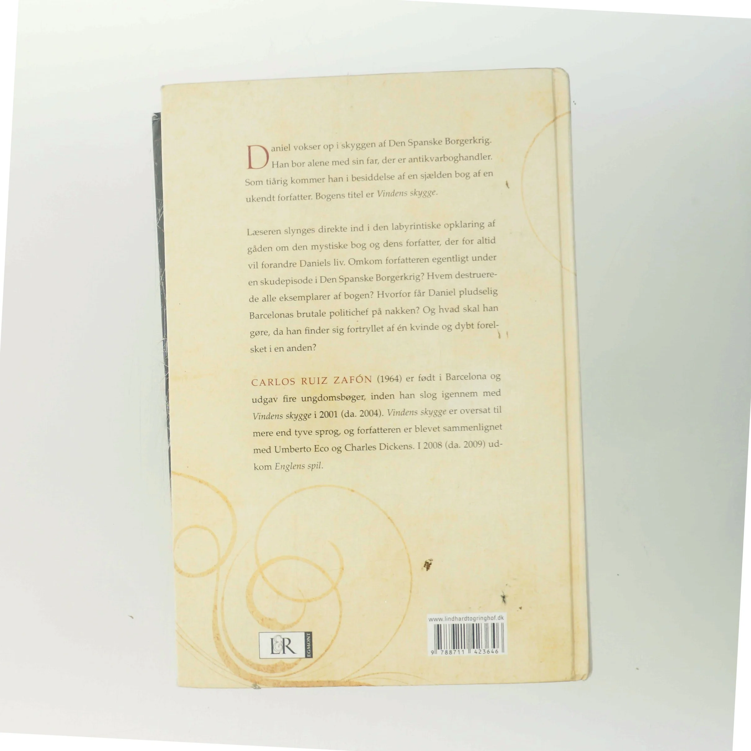 Vindens skygge af Carlos Ruiz Zafón (Bog)