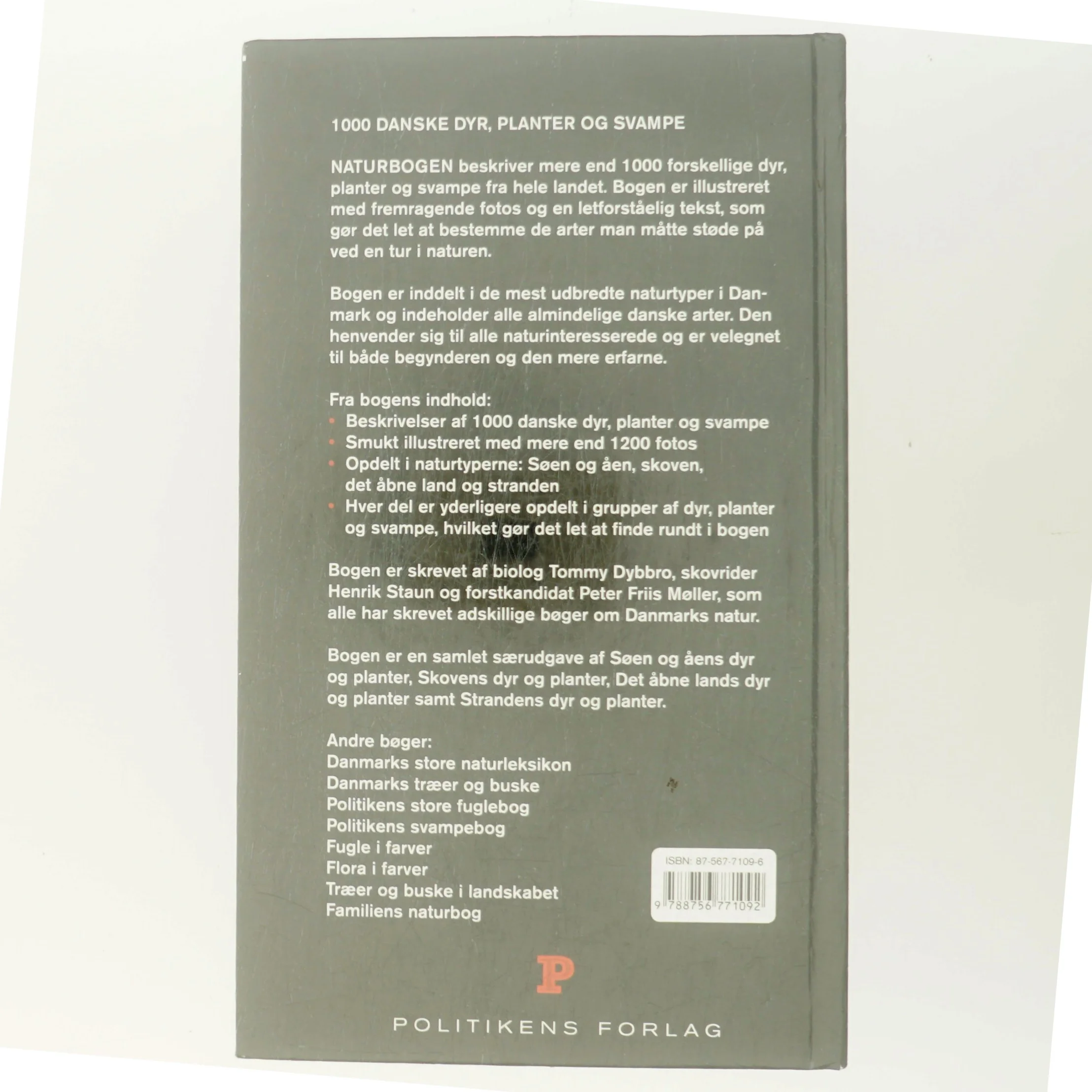 Naturbogen : 1000 danske dyr og planter af Tommy Dybbro (Bog)