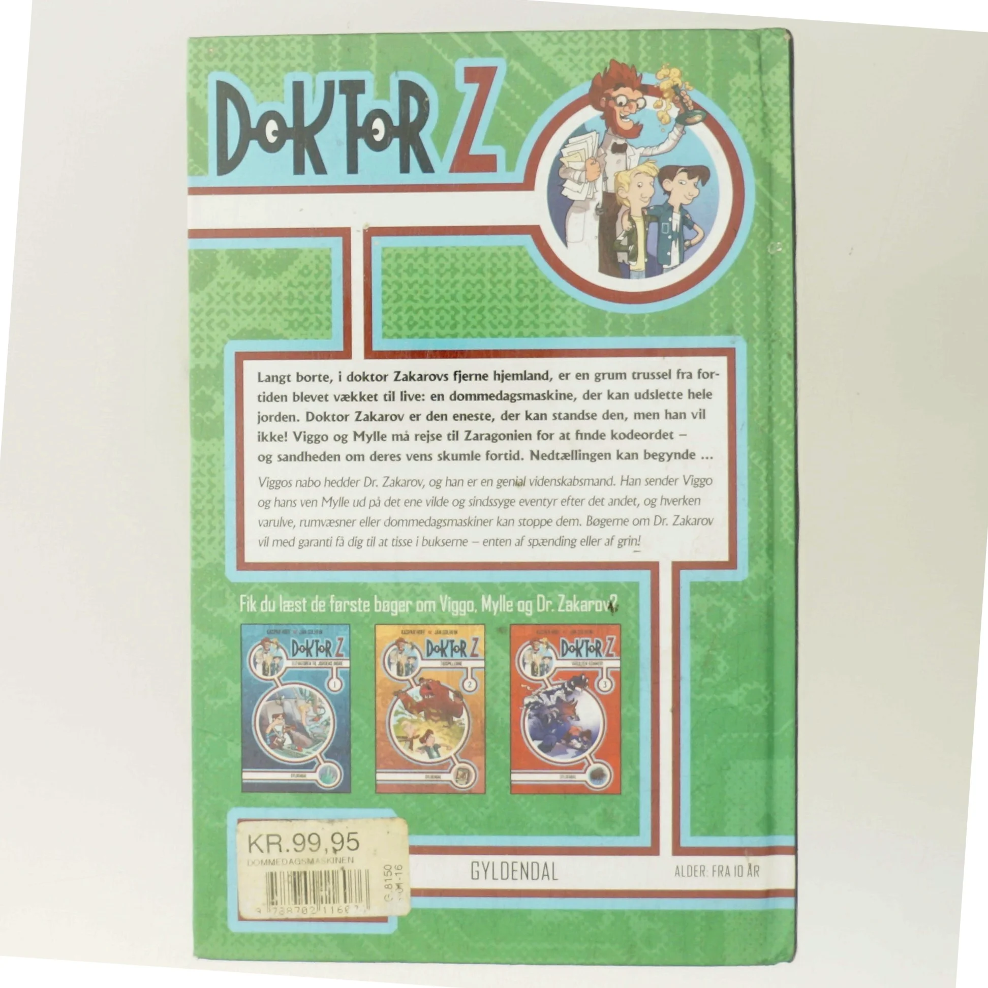 Doktor Z dommedagsmaskinen af Kasper Hoff (Bog)