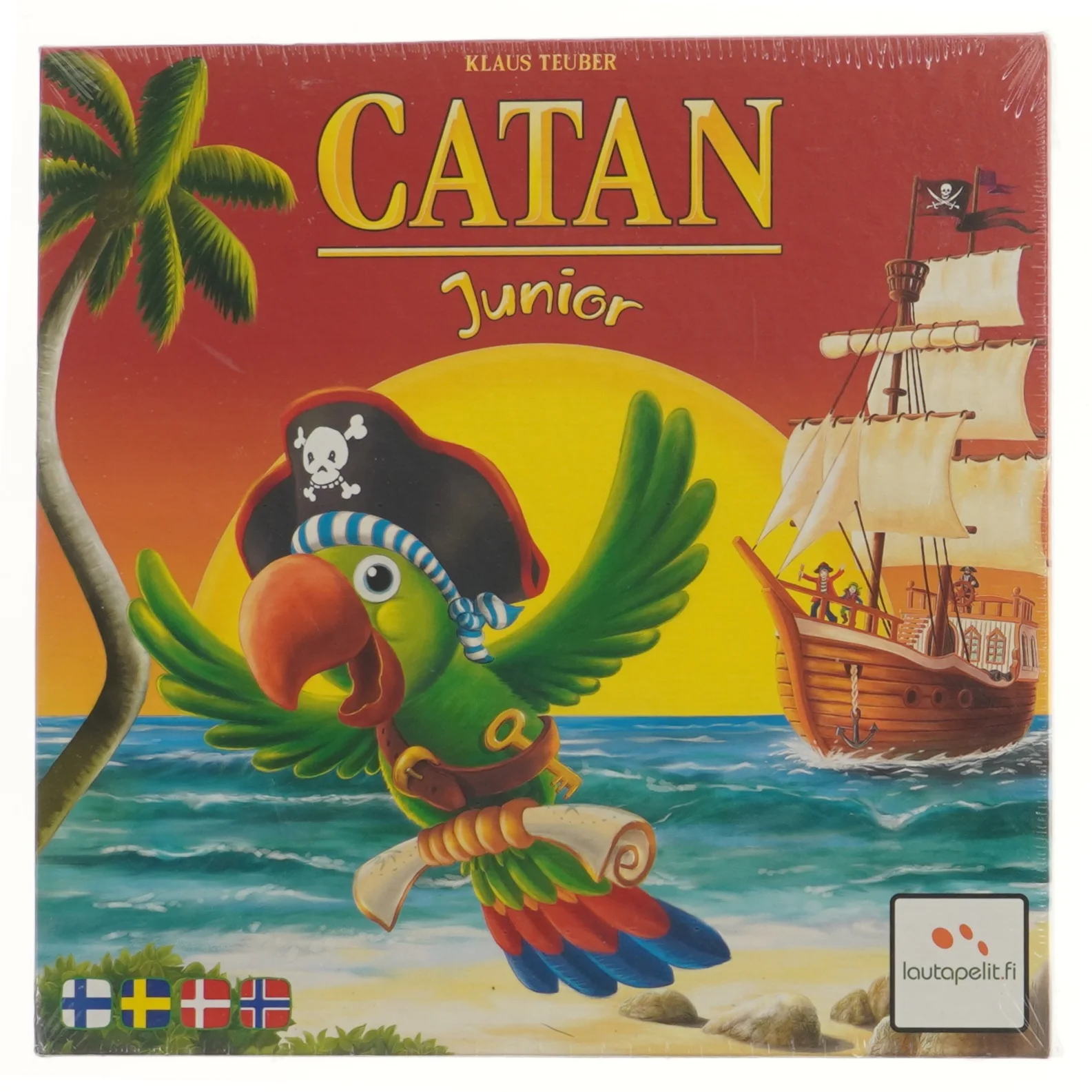 Catan Junior brætspil fra Lautapelit (str. 30x30 cm)