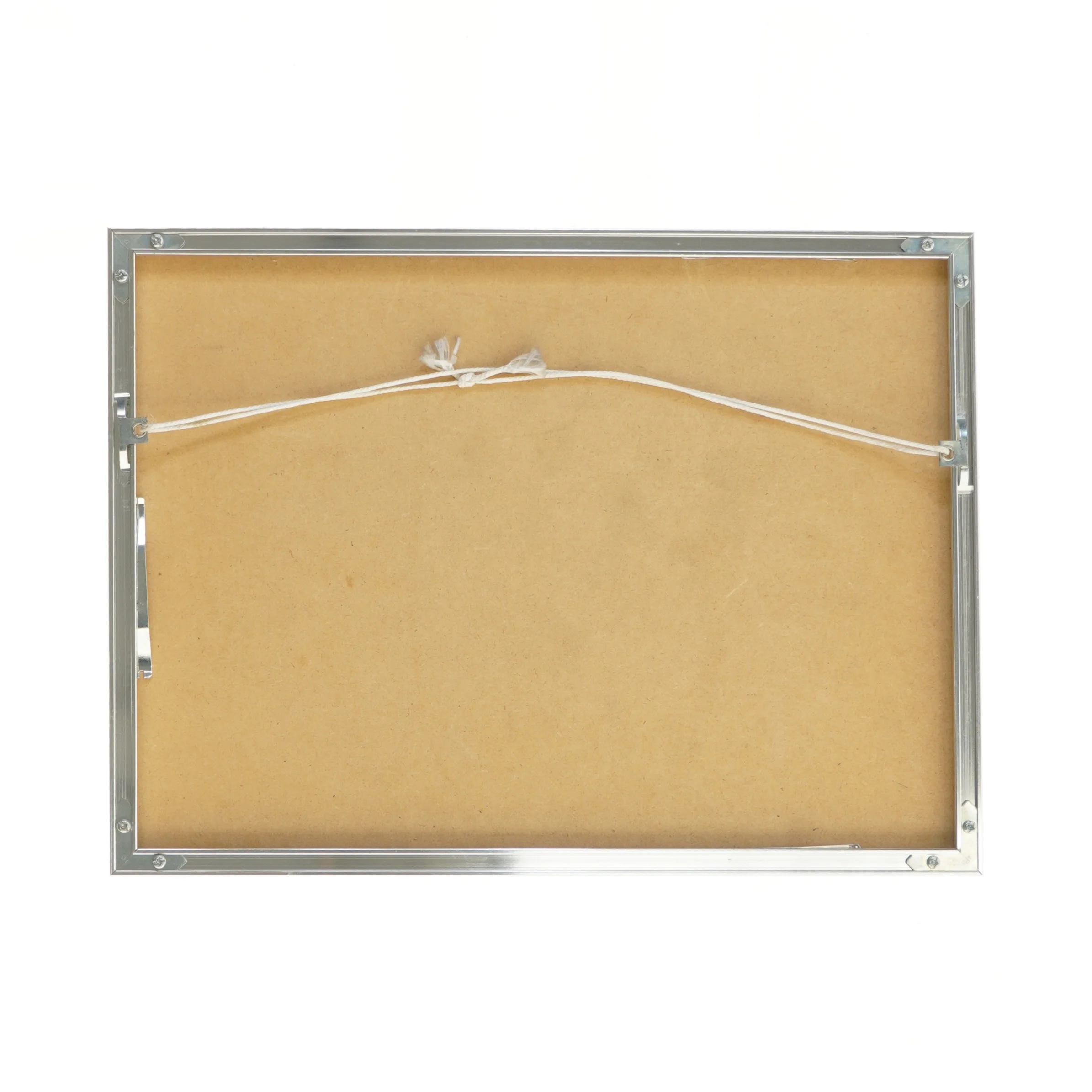 Foto kunst med håndtryk i ramme (str. 29,5x40 cm)