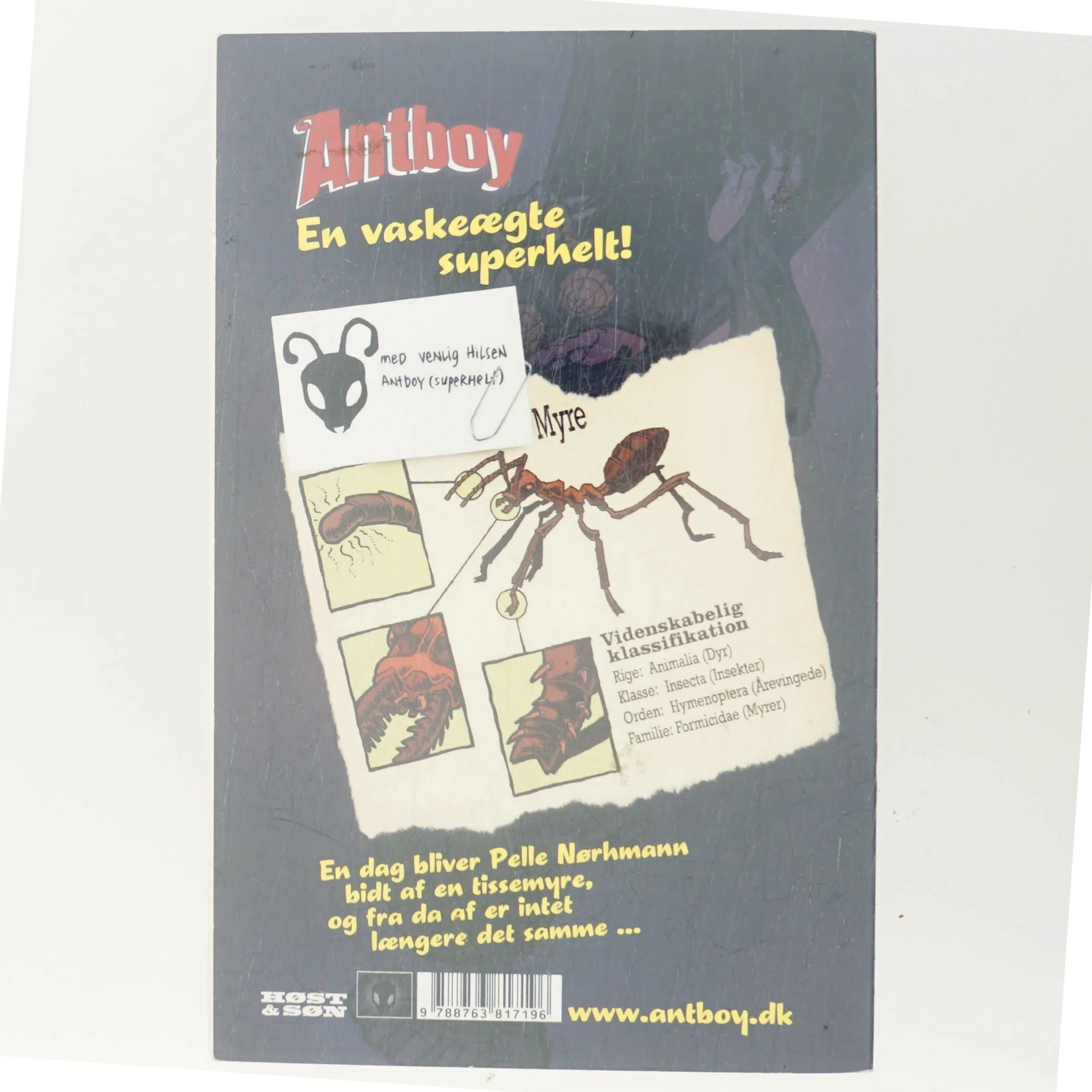 Antboy - tissemyrens bid af Kenneth Bøgh Andersen (Bog)