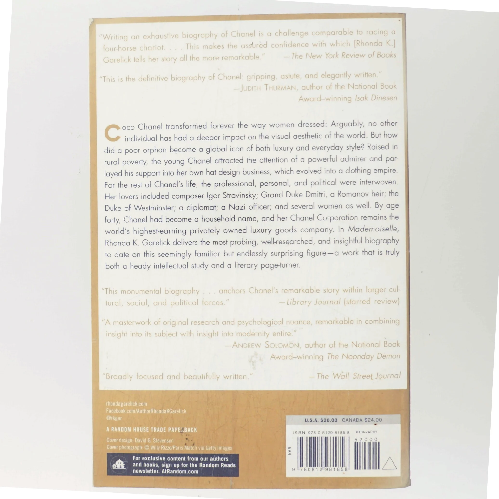 Mademoiselle af Rhonda K. Garelick (Bog)