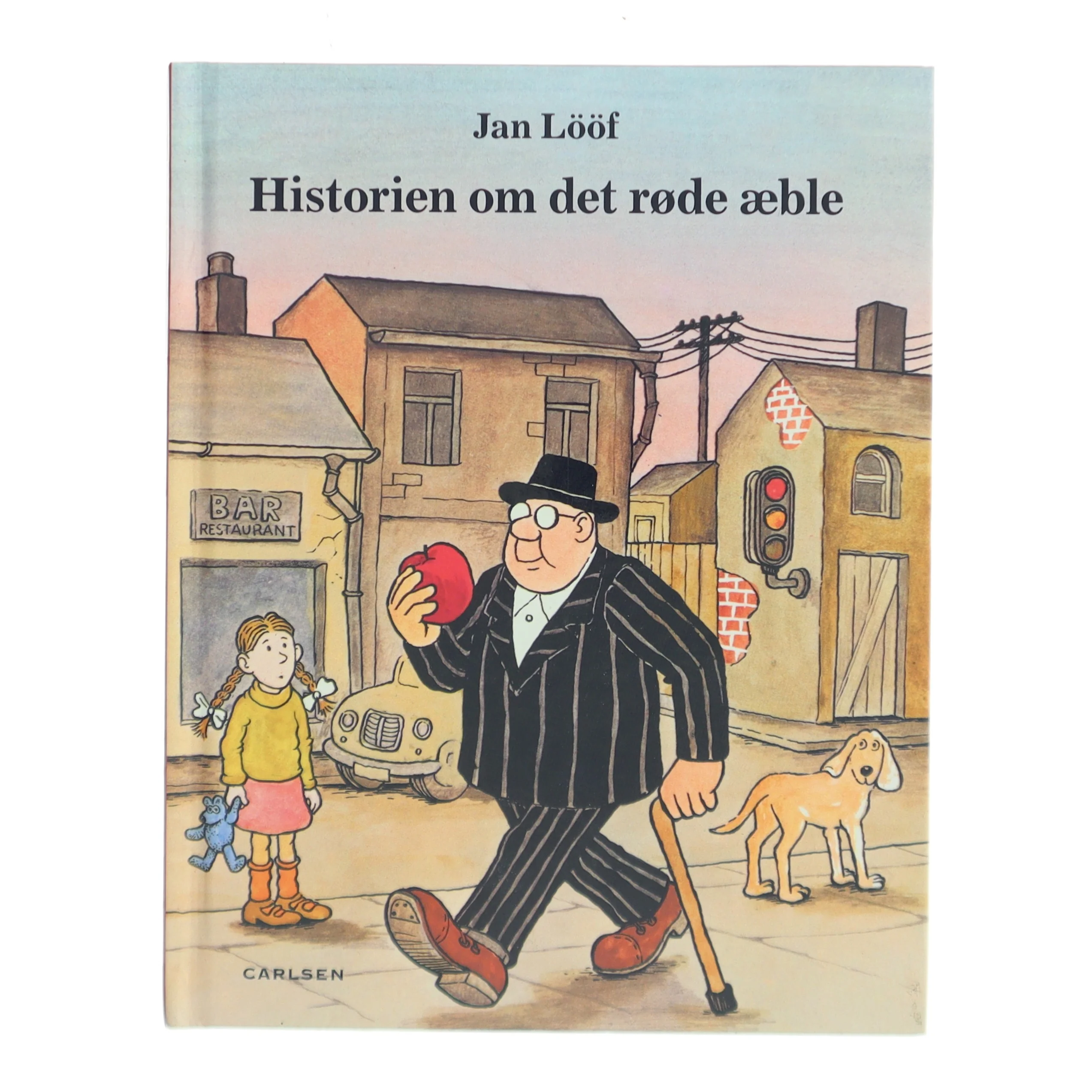 Historien om det røde æble af Jan Lööf (Bog)