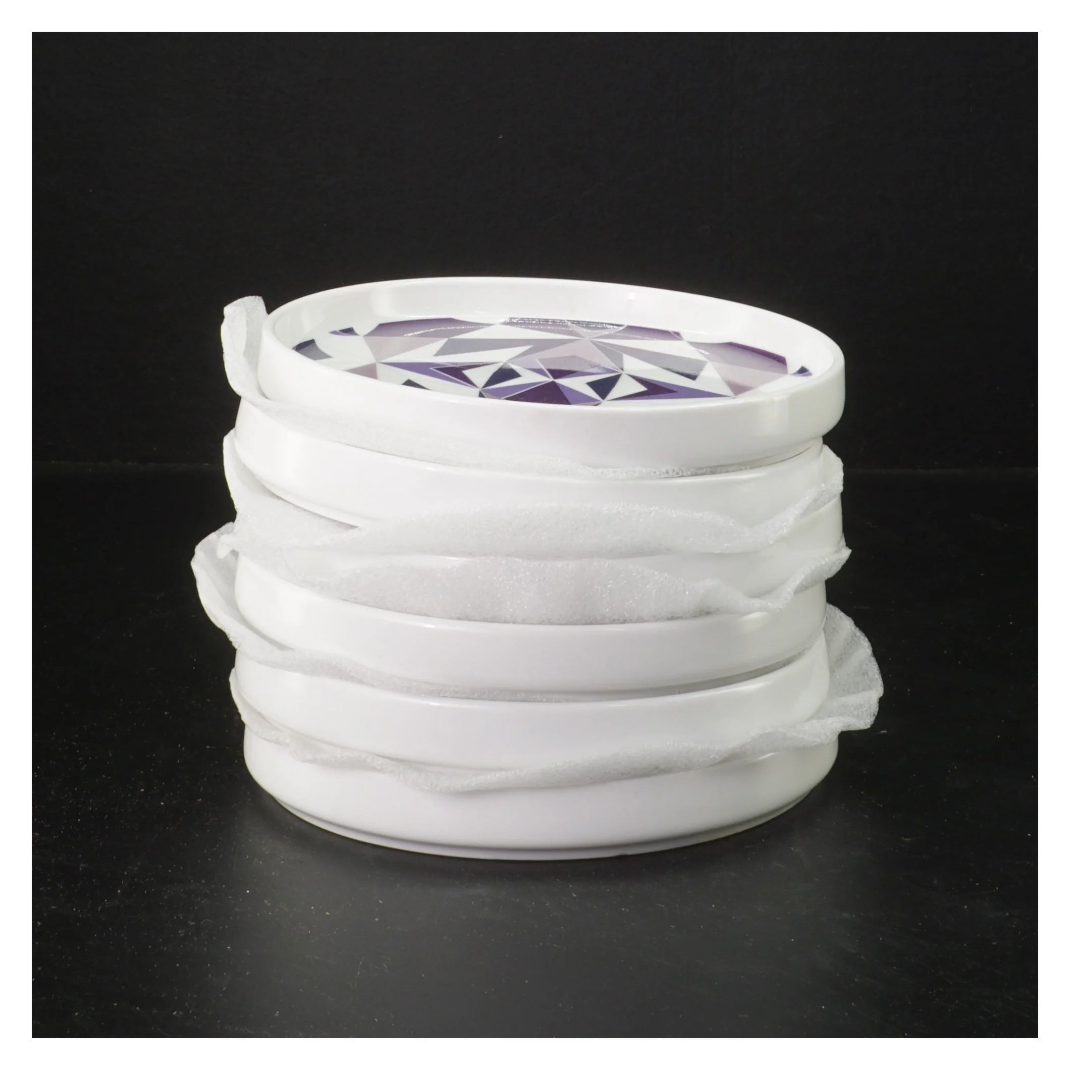 Fusion tallerkener designet af Nendo fra BeConcept (str. 6 styk, ø 15 cm)