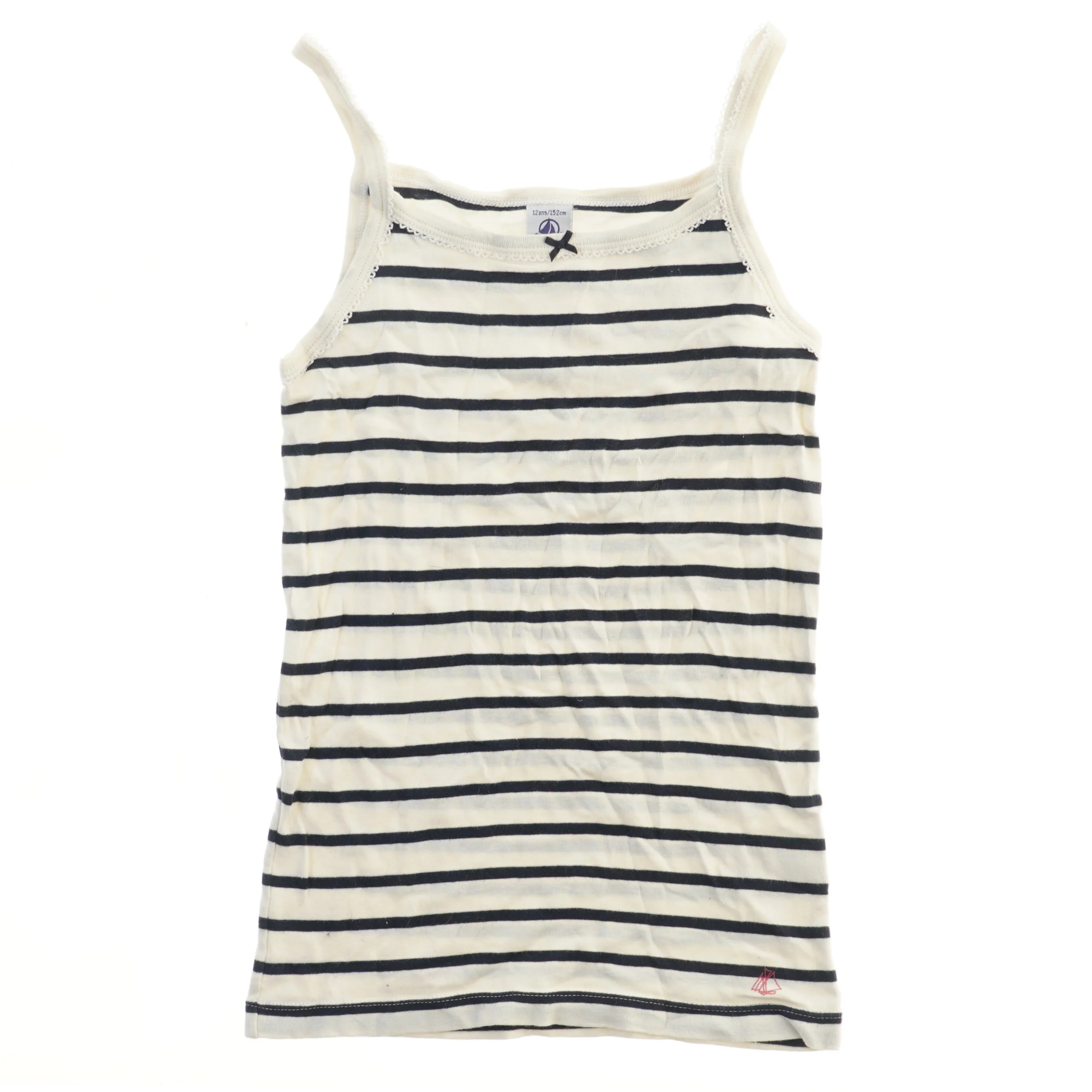 Stribet tanktop fra Petit Bateau (str. 152)