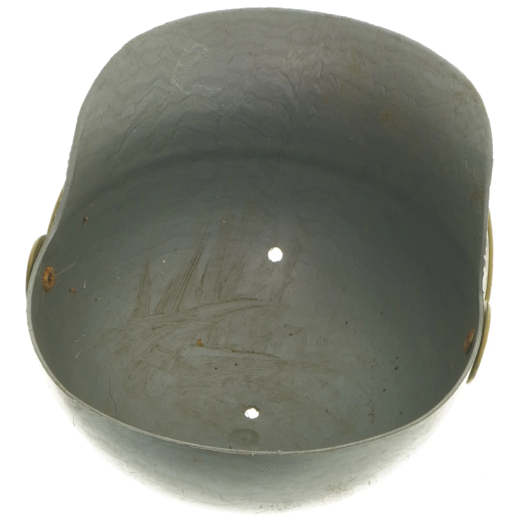 Vintage legetøjshjelm (str. Ø 18 cm)