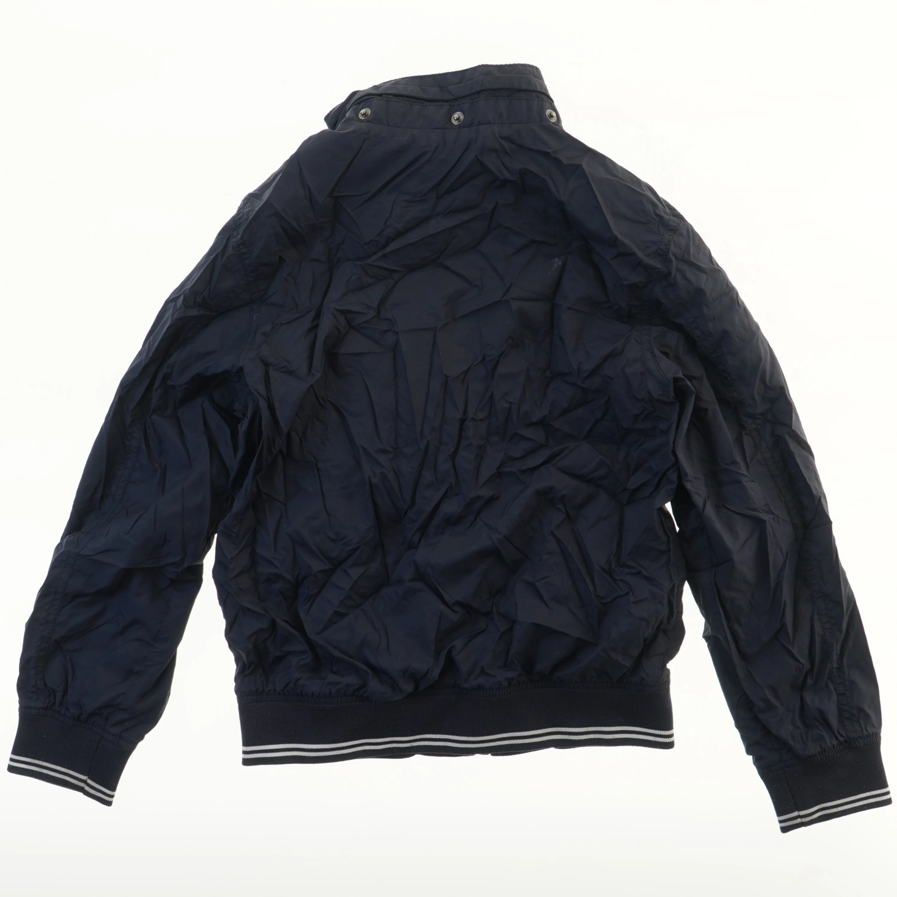 Mørkeblå bomberjakke fra H&M (str. 140)