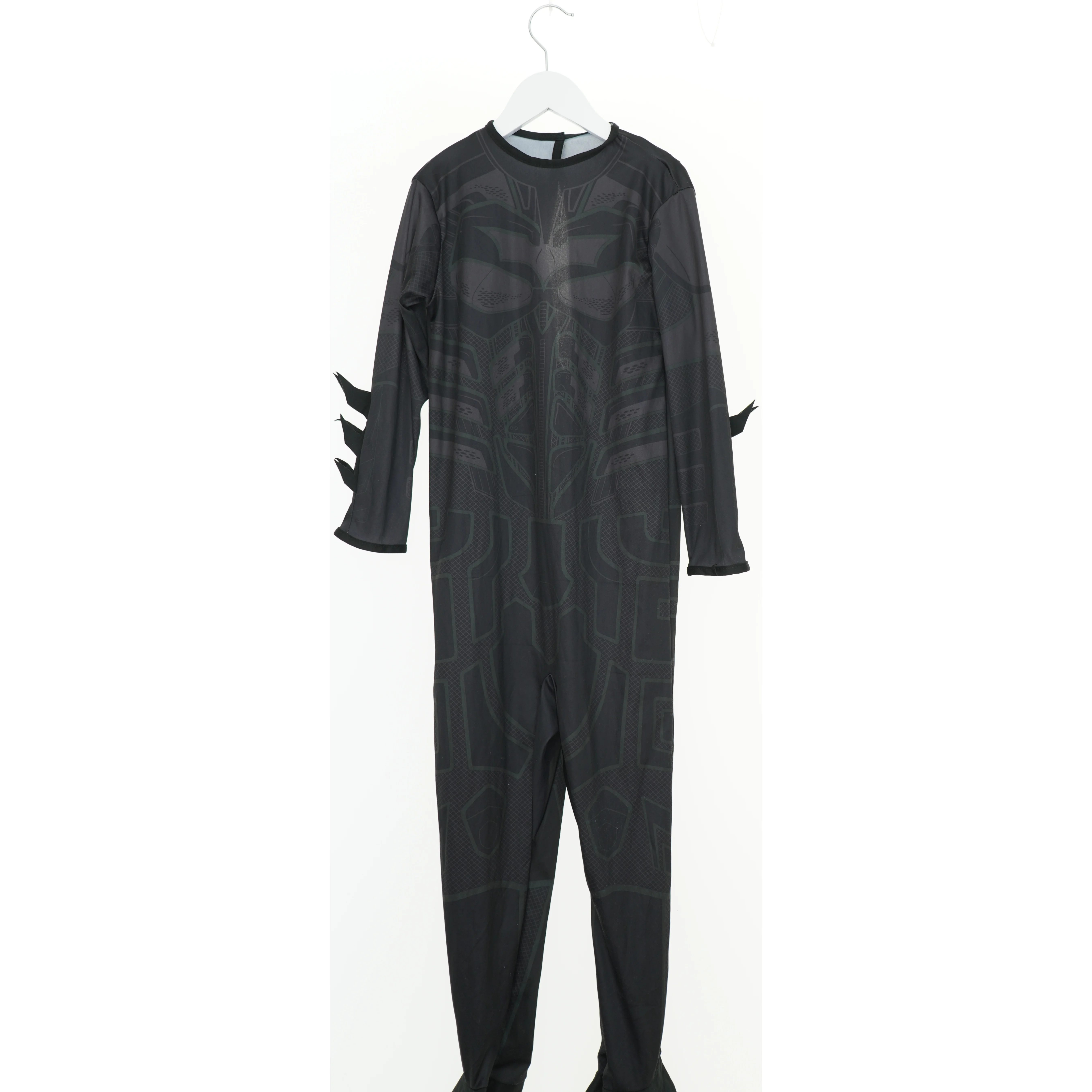 Udklædning heldragt med dragemønster (str. 116)