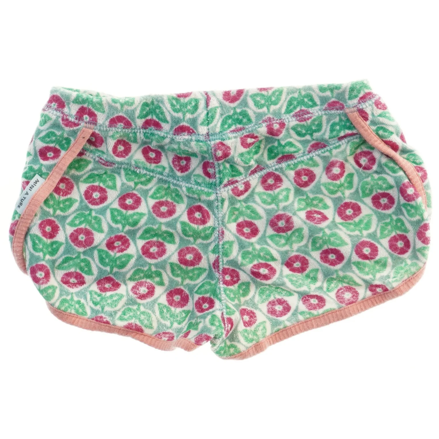 Mini A Ture Børneshorts med blomsterprint (str. 92)