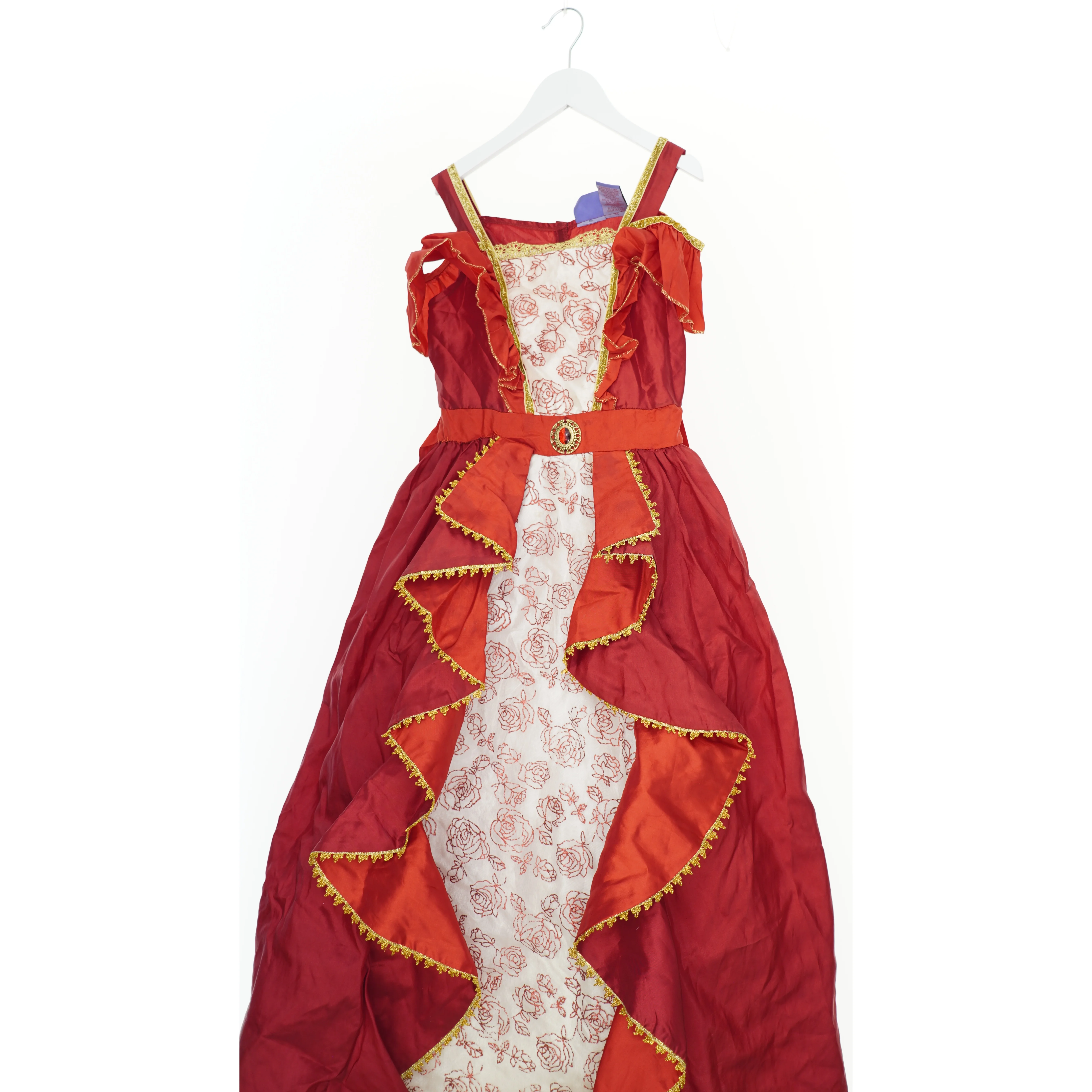 Udklædning kjole med blomstermønster Disney (str. 128)