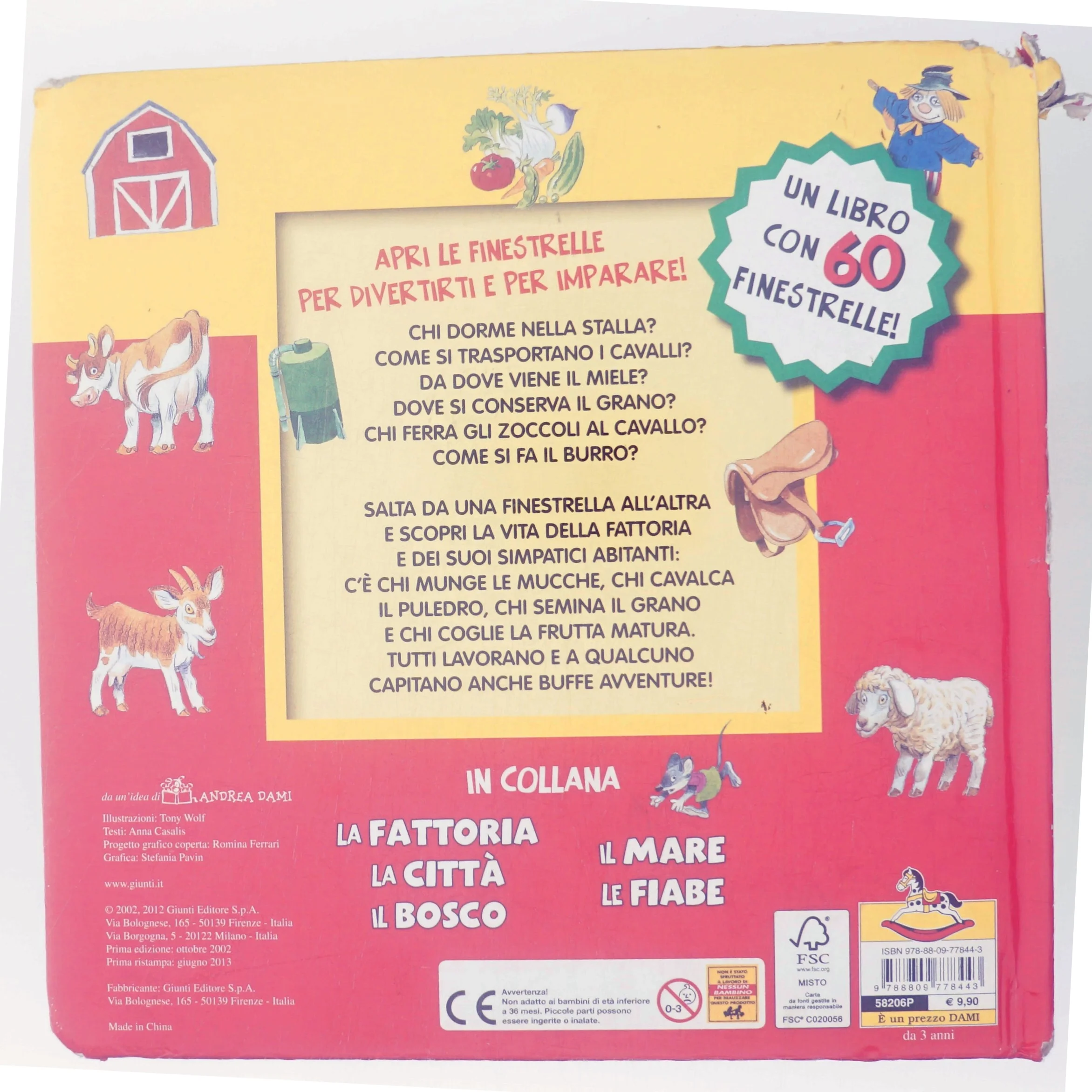 La fattoria. Libro pop-up (Bog)