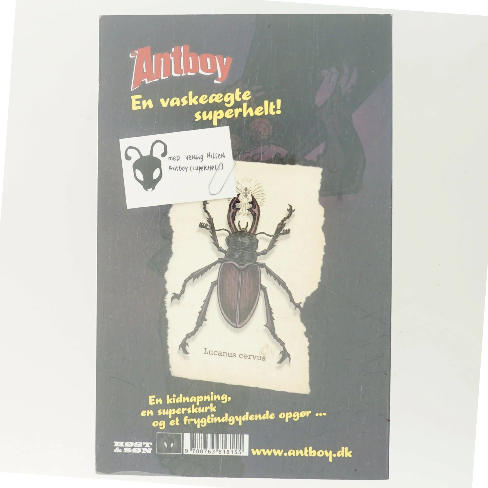 Kenneth Bøgh Andersens Antboy - Maskefald af Kenneth Bøgh Andersen (Bog)