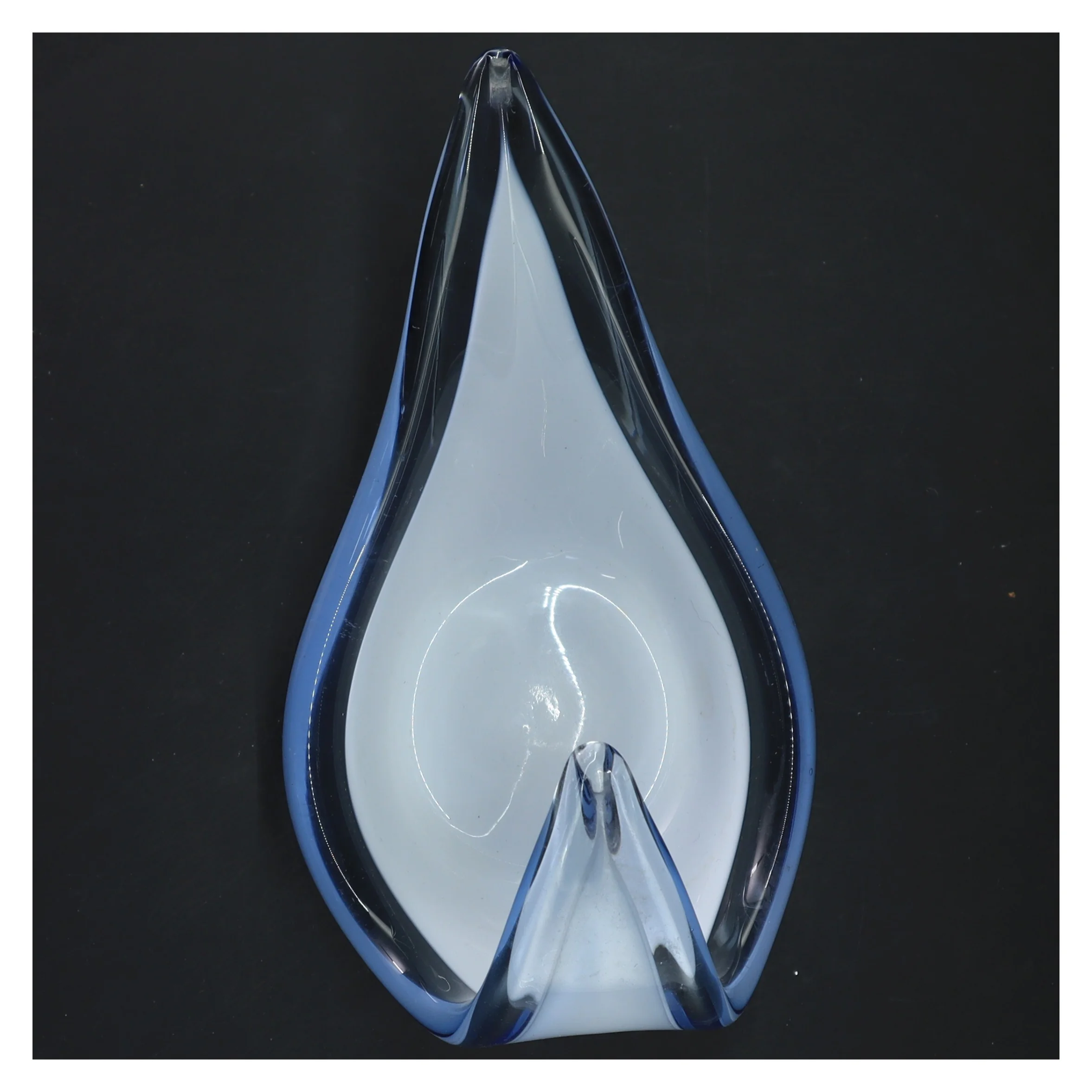 Holmegaard glas (str. 22x15 cm)