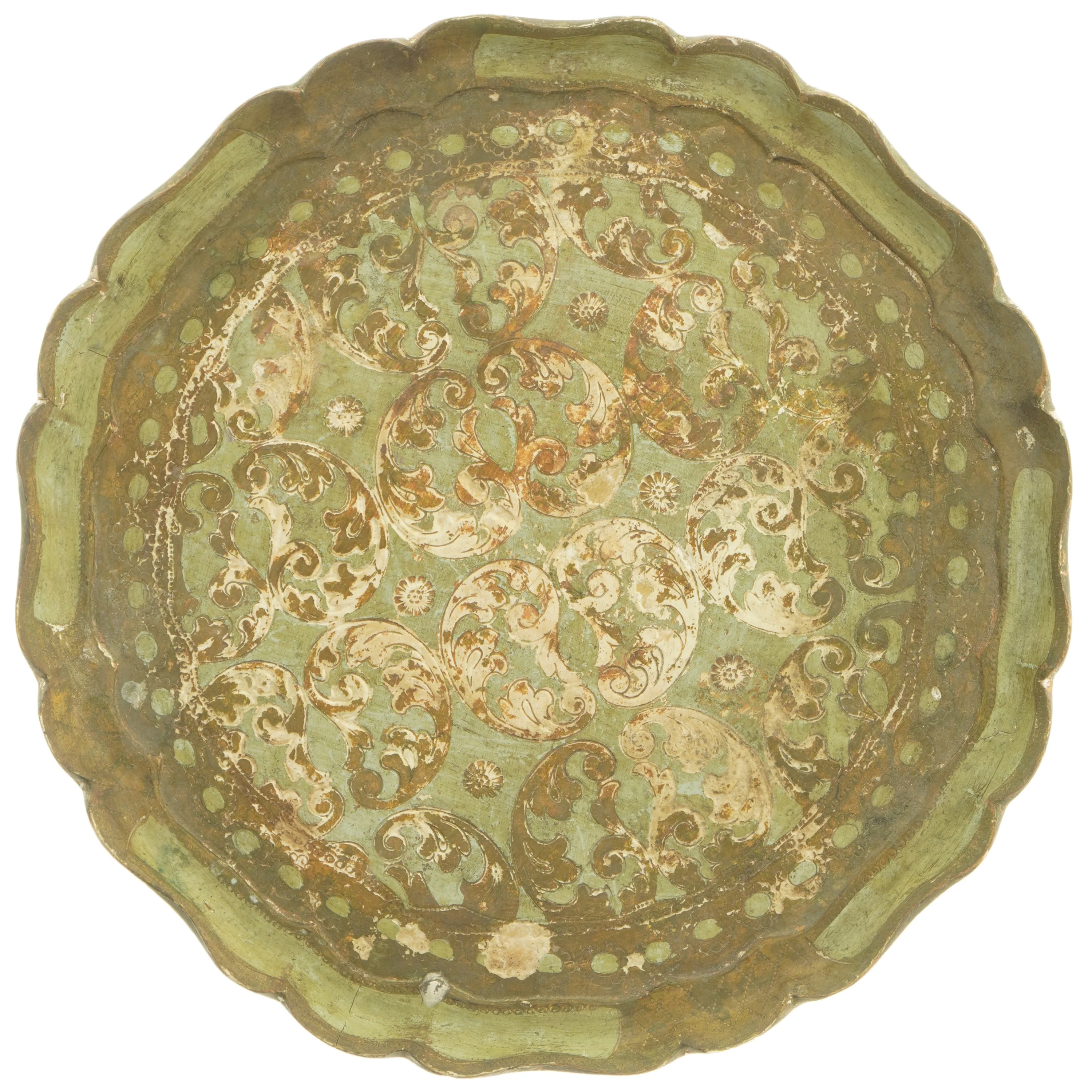 Retro dekorativ bakke (str. Ø 35 cm)