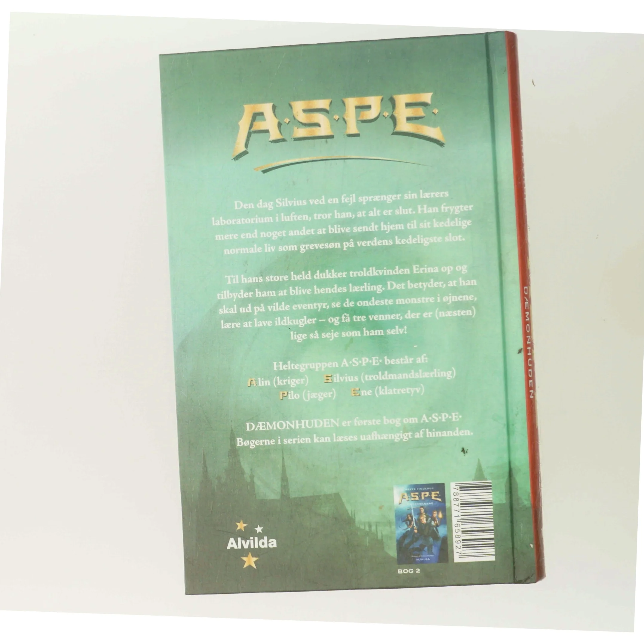 A.S.P.E - dæmonhuden af Mette Finderup (Bog)