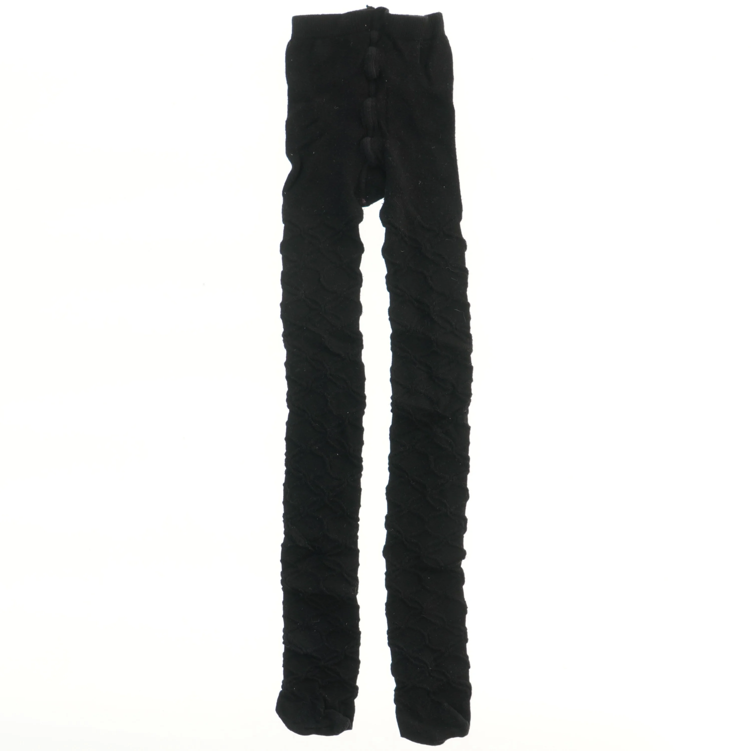 Strømpebukser med fint strukturmønster (str. 116)