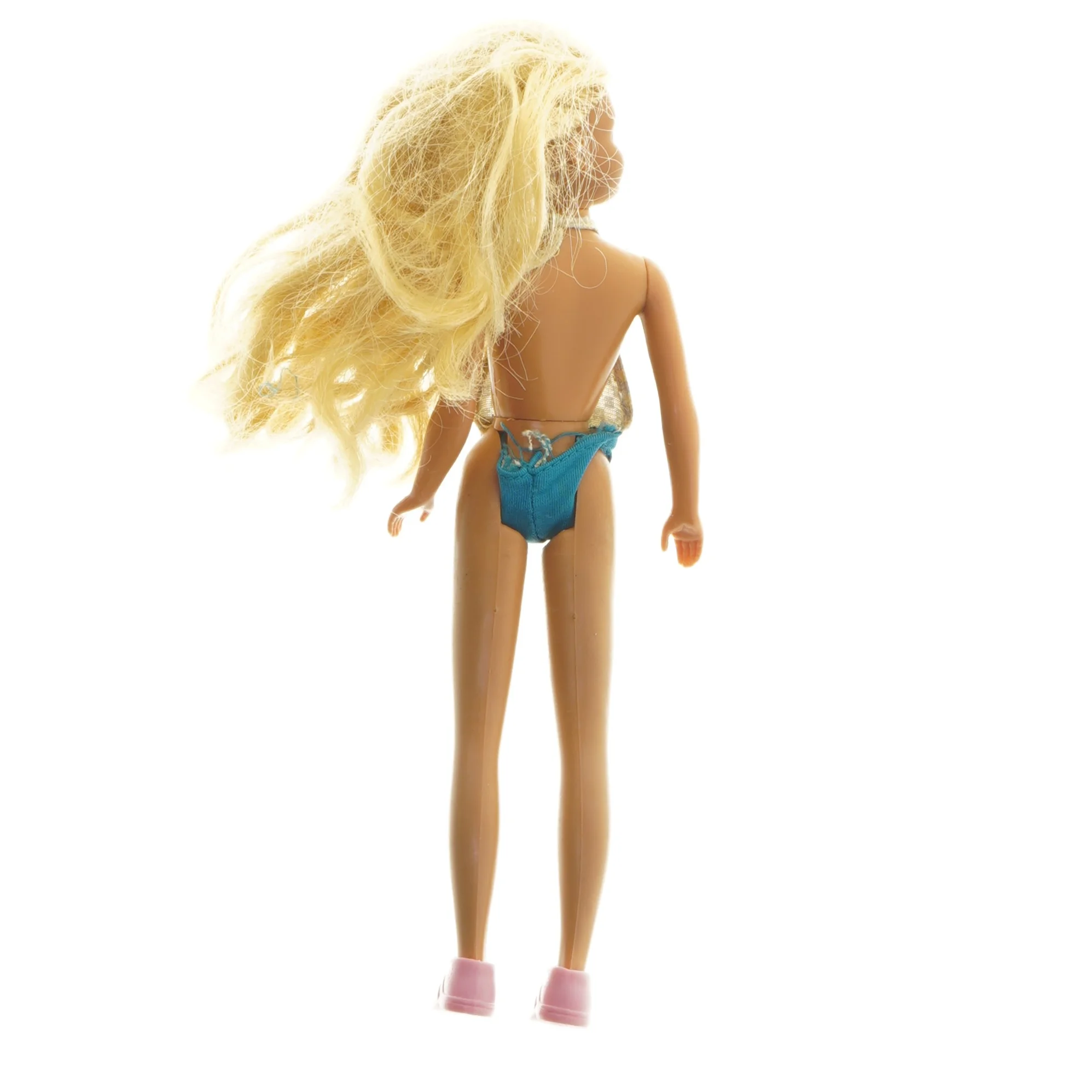 Dukke med lyst hår og tøj fra Barbie (str. 23,5 cm)