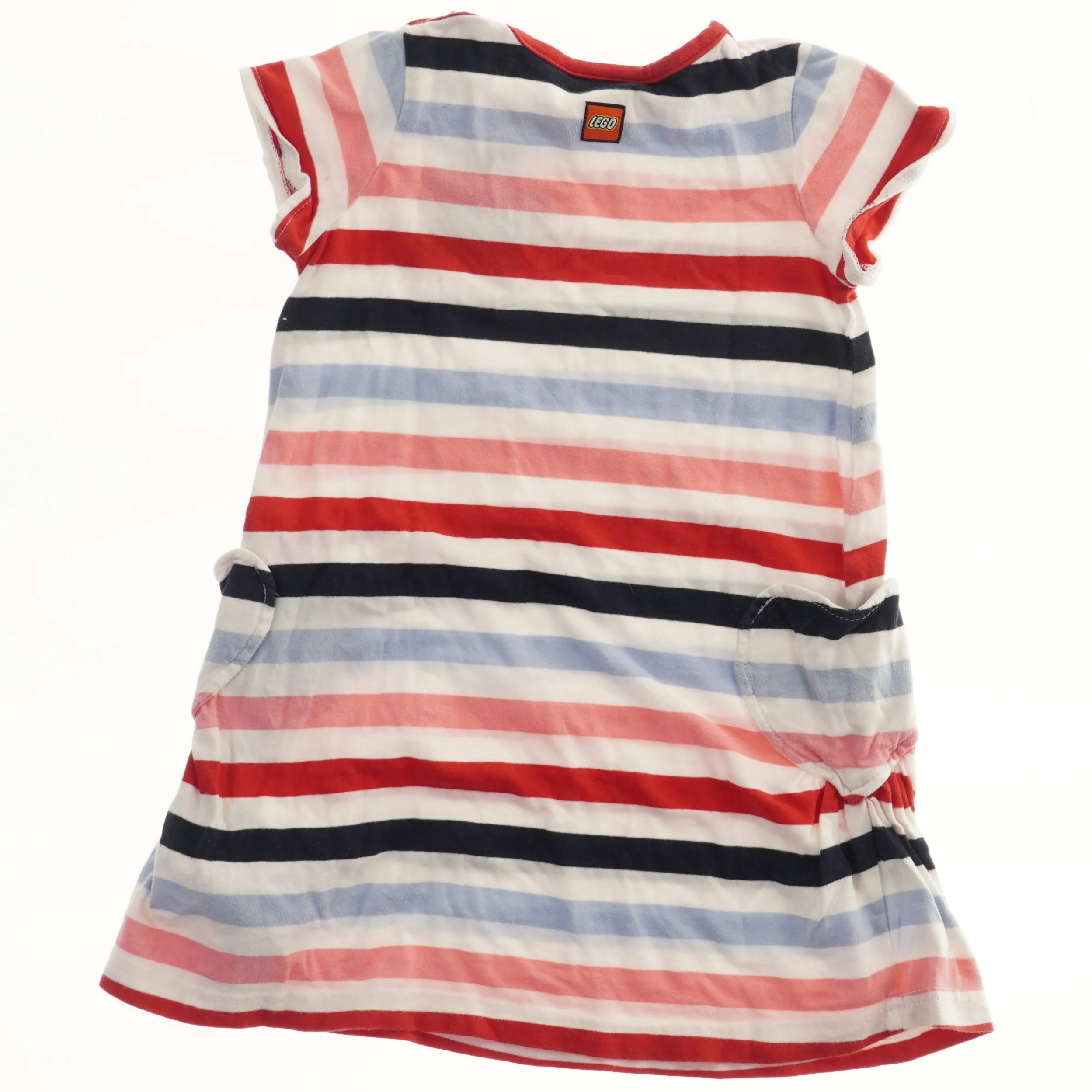 Lego Børnekjole med striber (str. 92)