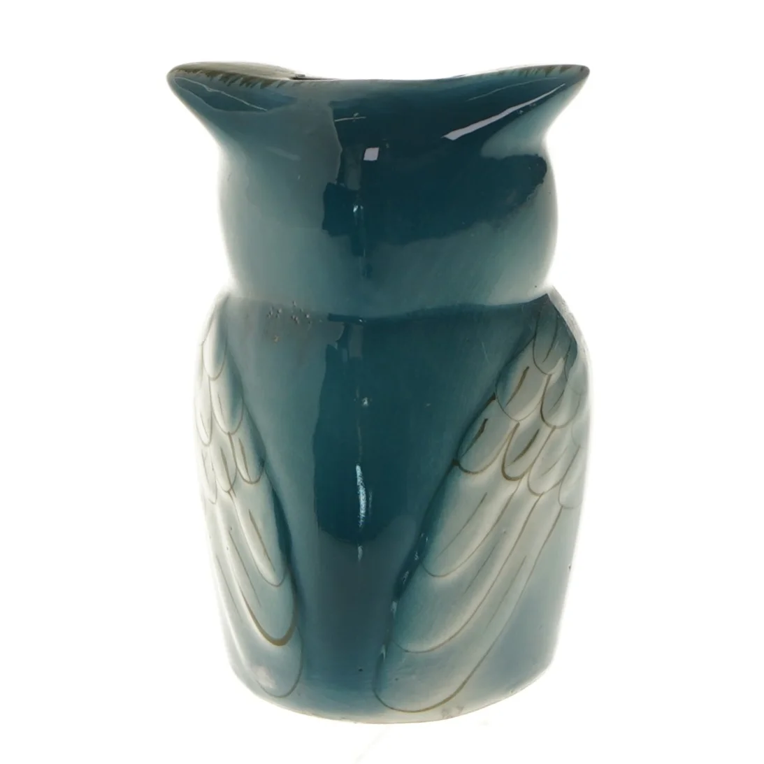 Retro Ugle formet sparegris (str. 13,5x9 cm)