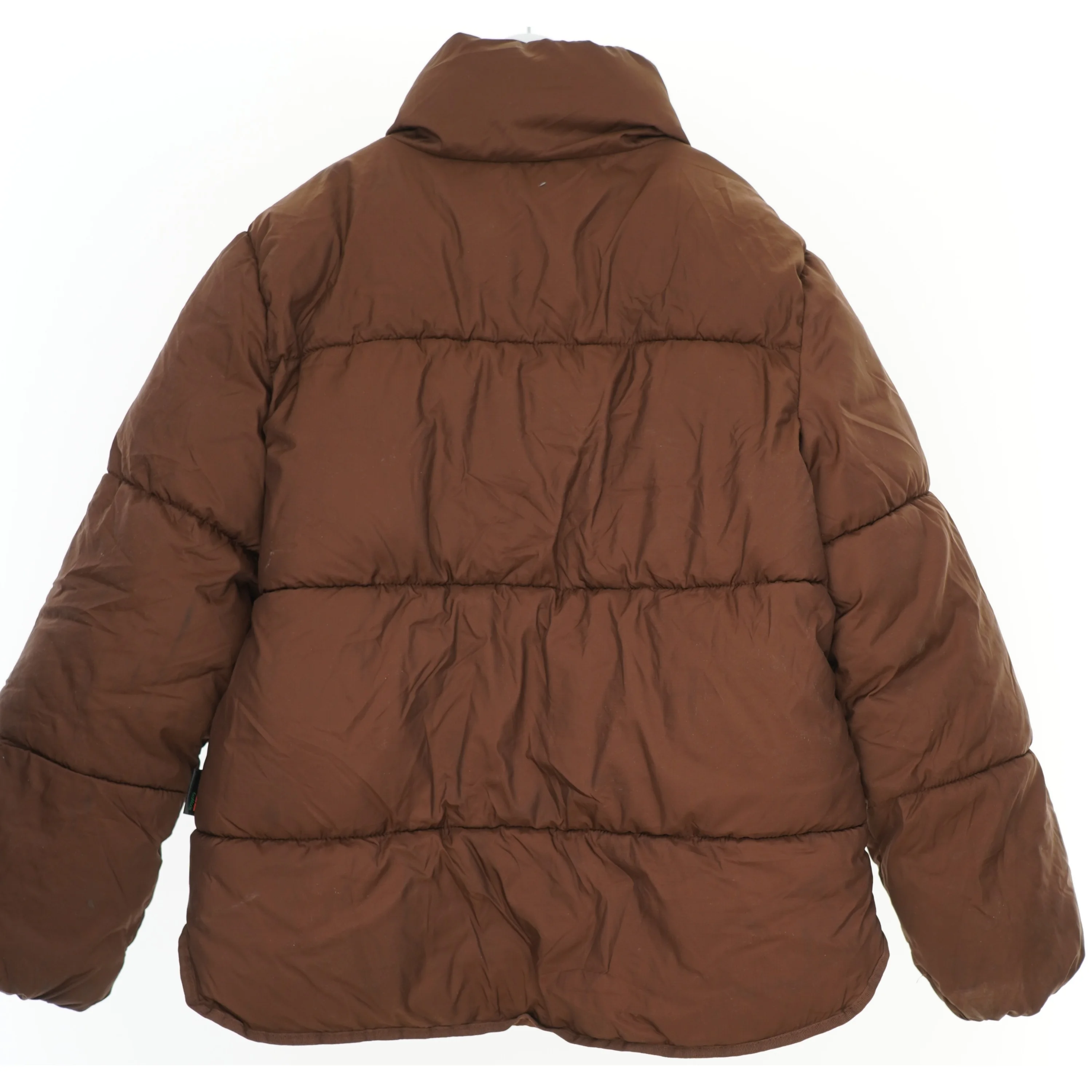 Brun vatteret jakke fra H&M (str. 146)