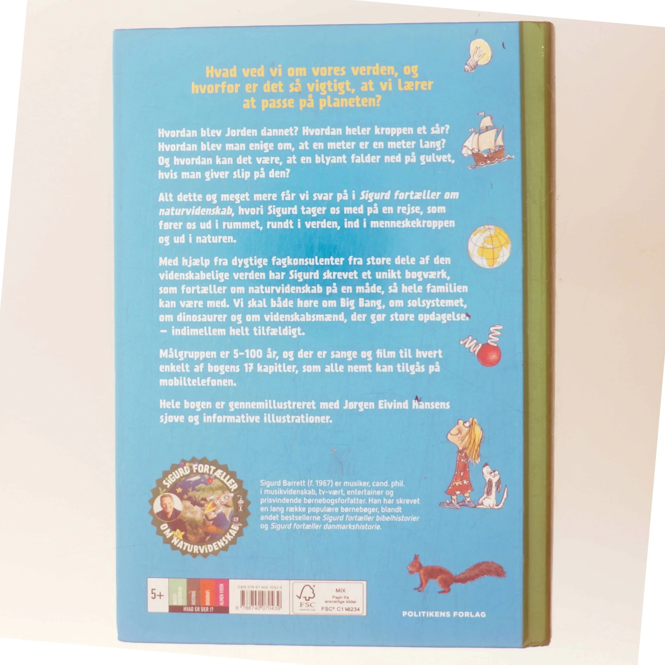 Sigurd fortæller om nataurvidenskab (Bog)