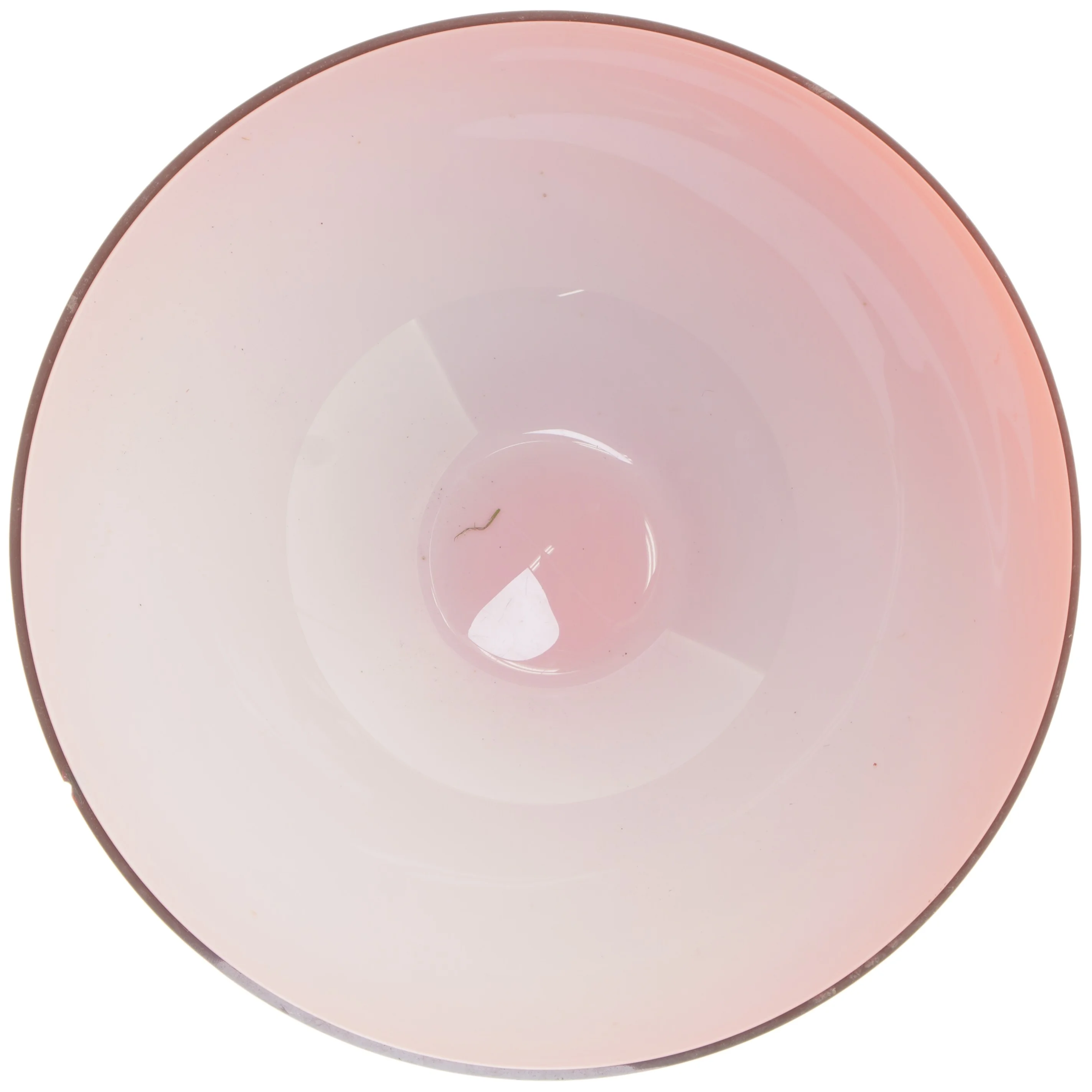 Holmegaard glas skål (str. Ø 30,5 cm)