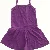 Bluezoo Lilla kjole med stropper (str. 92)