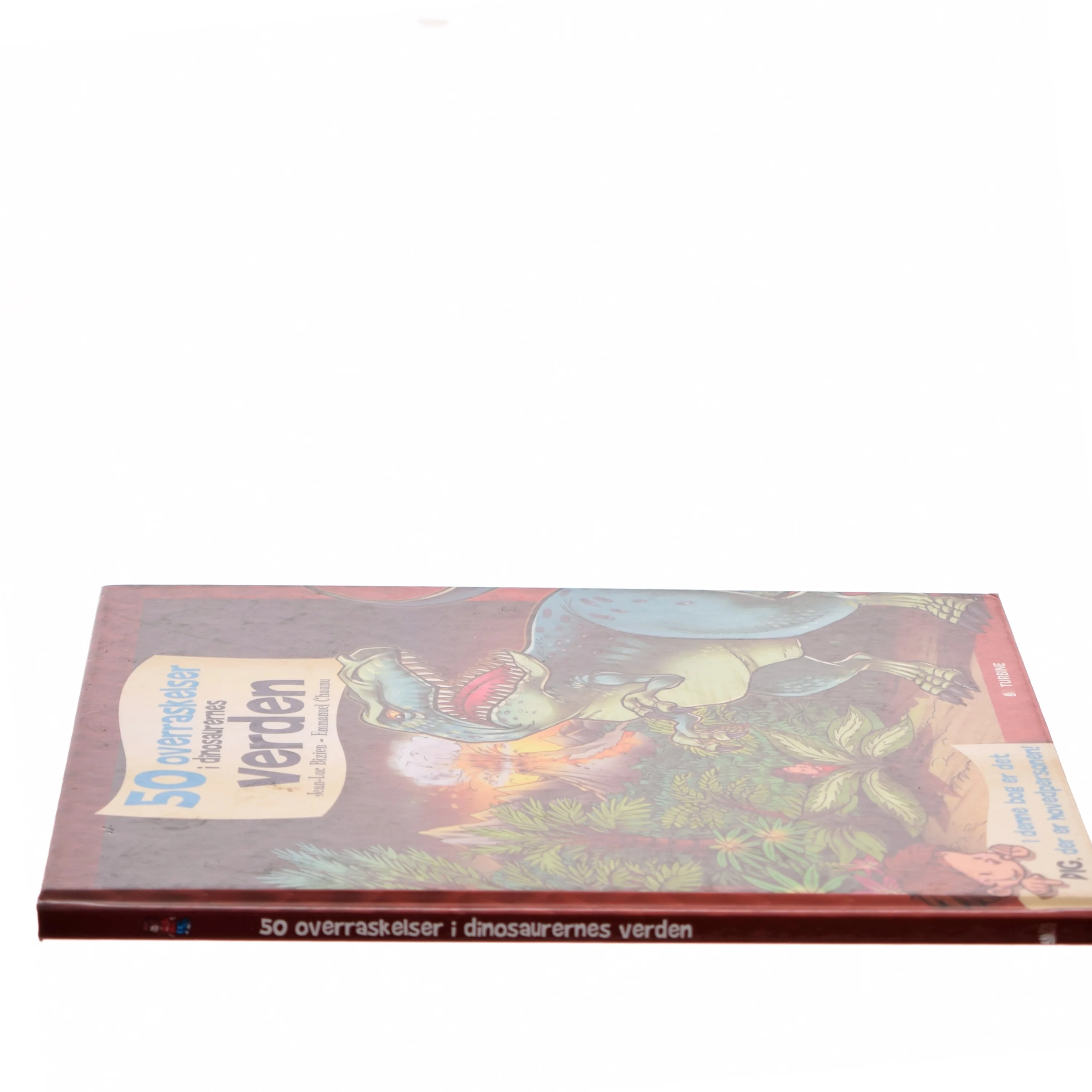 50 overraskelser i dinosaurernes verden af Jean-Luc Bizien (Bog)