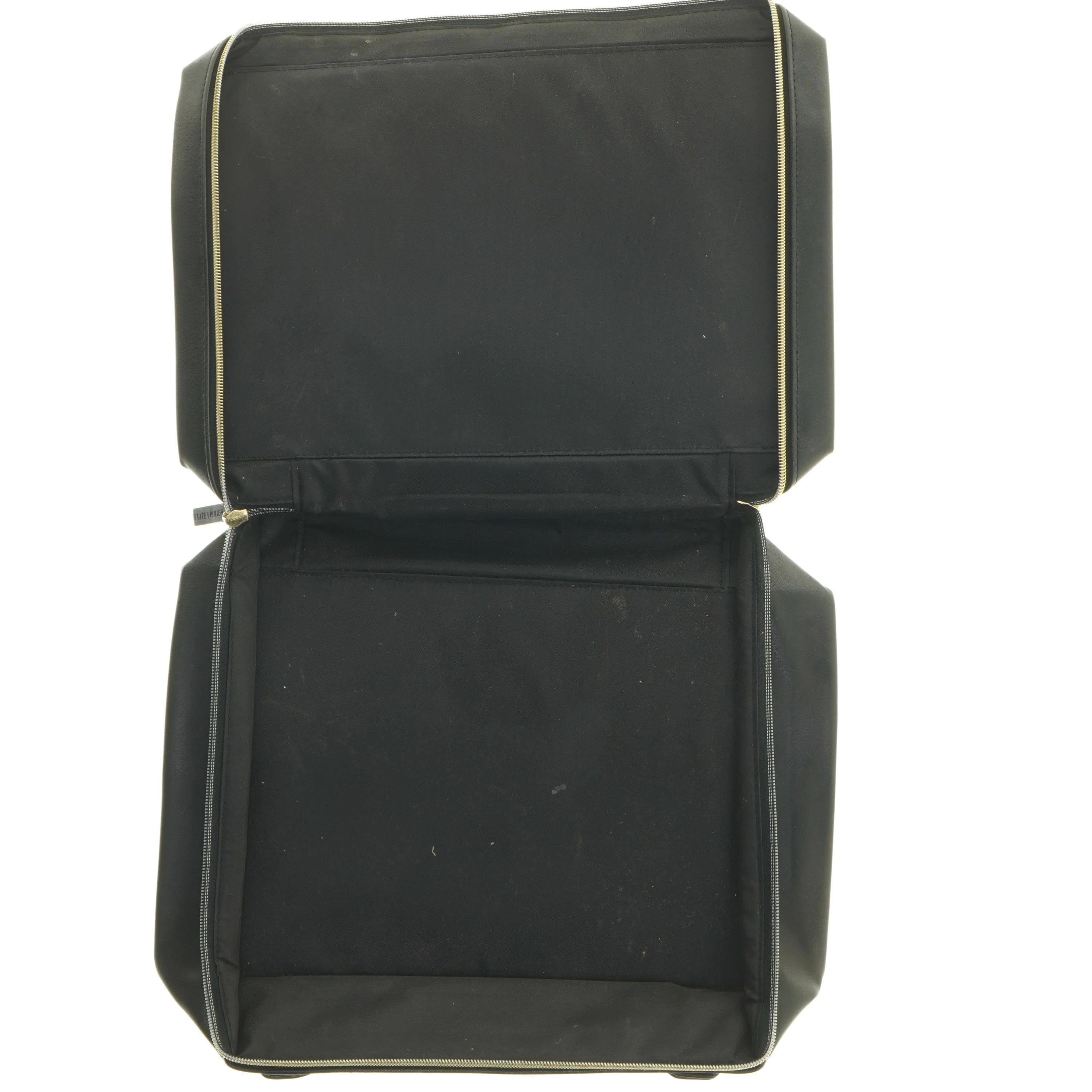 Rektangulær stor make-up pung med lynlåse (str. 35x30,5 cm)