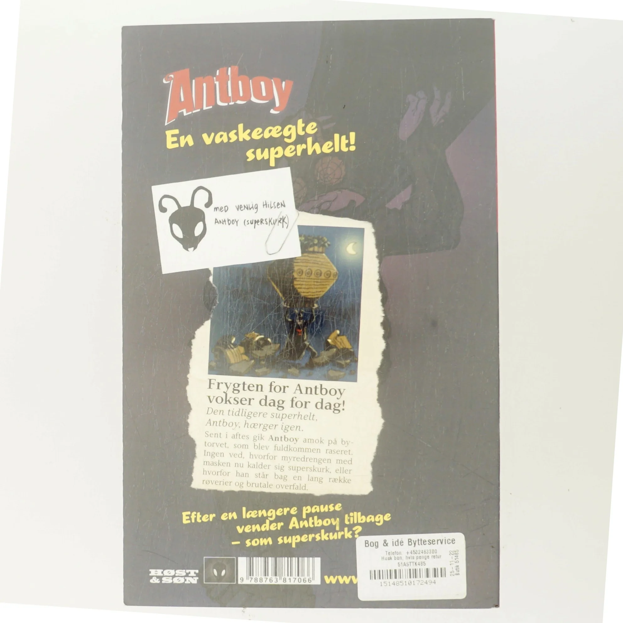 Kenneth Bøgh Andersens Antboy - Tissemyren vender tilbage af Kenneth Bøgh Andersen (Bog)