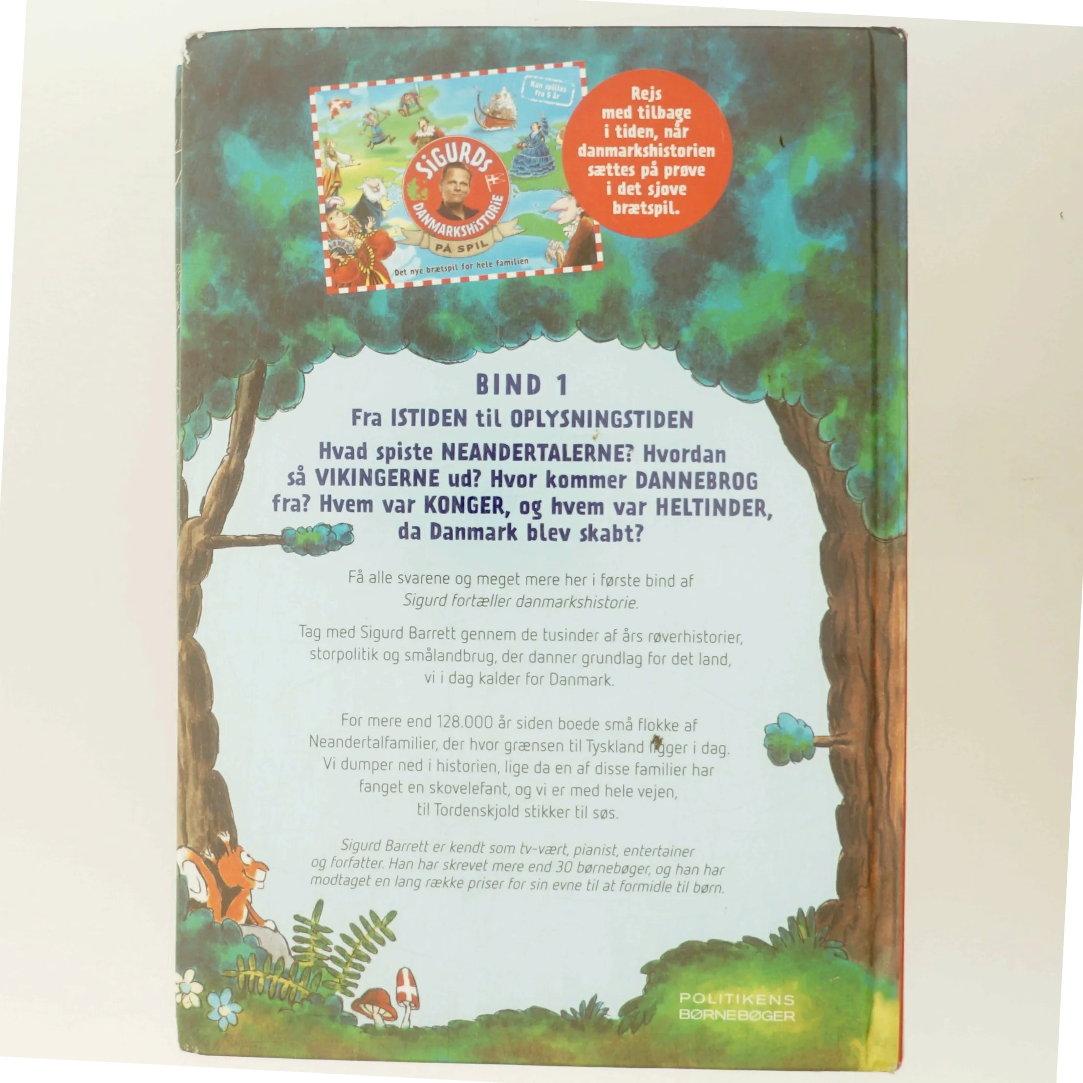 Sigurd fortæller danmarkshistorie af Sigurd Barrett (Bog)