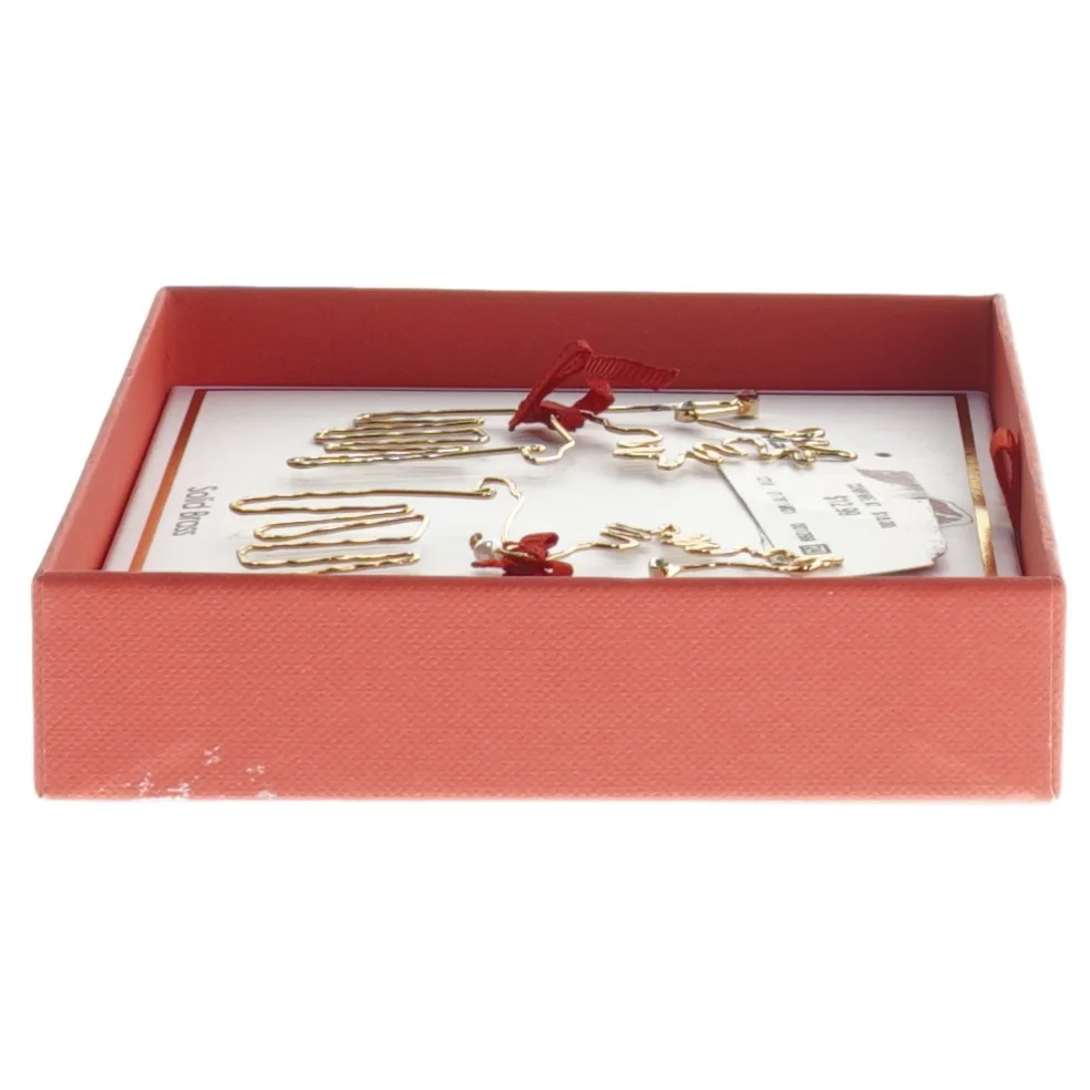 Julepynt af messing fra Solid Brass (str. 7 cm)