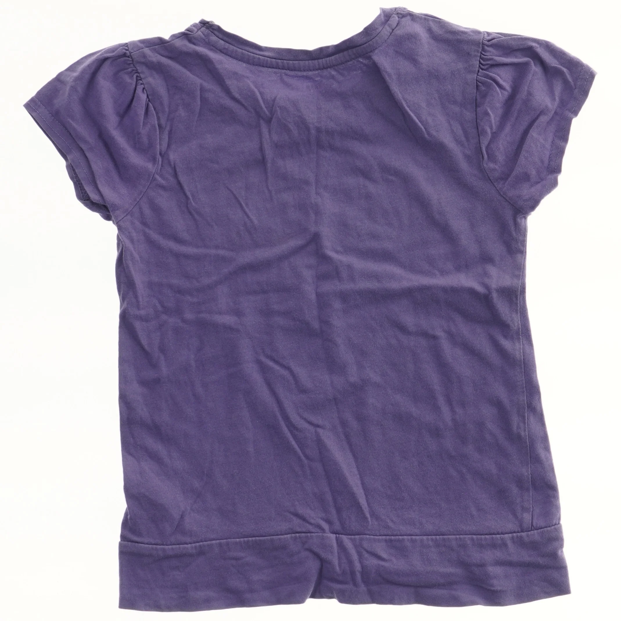 Lilla T-Shirt med Minnie Mouse tryk fra Disney (str. 116)