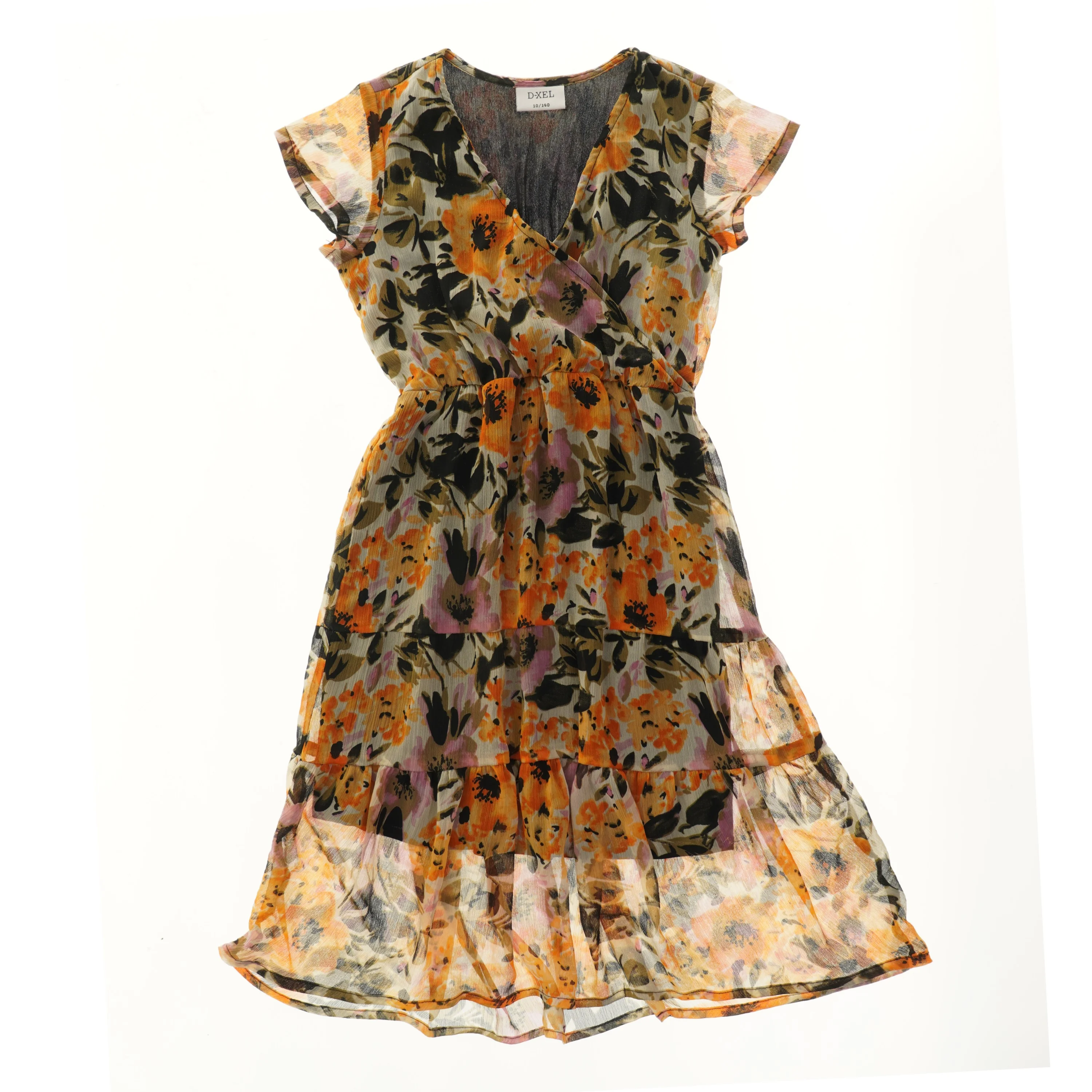 Blomstret Kjole fra D-XEL (str. 140)