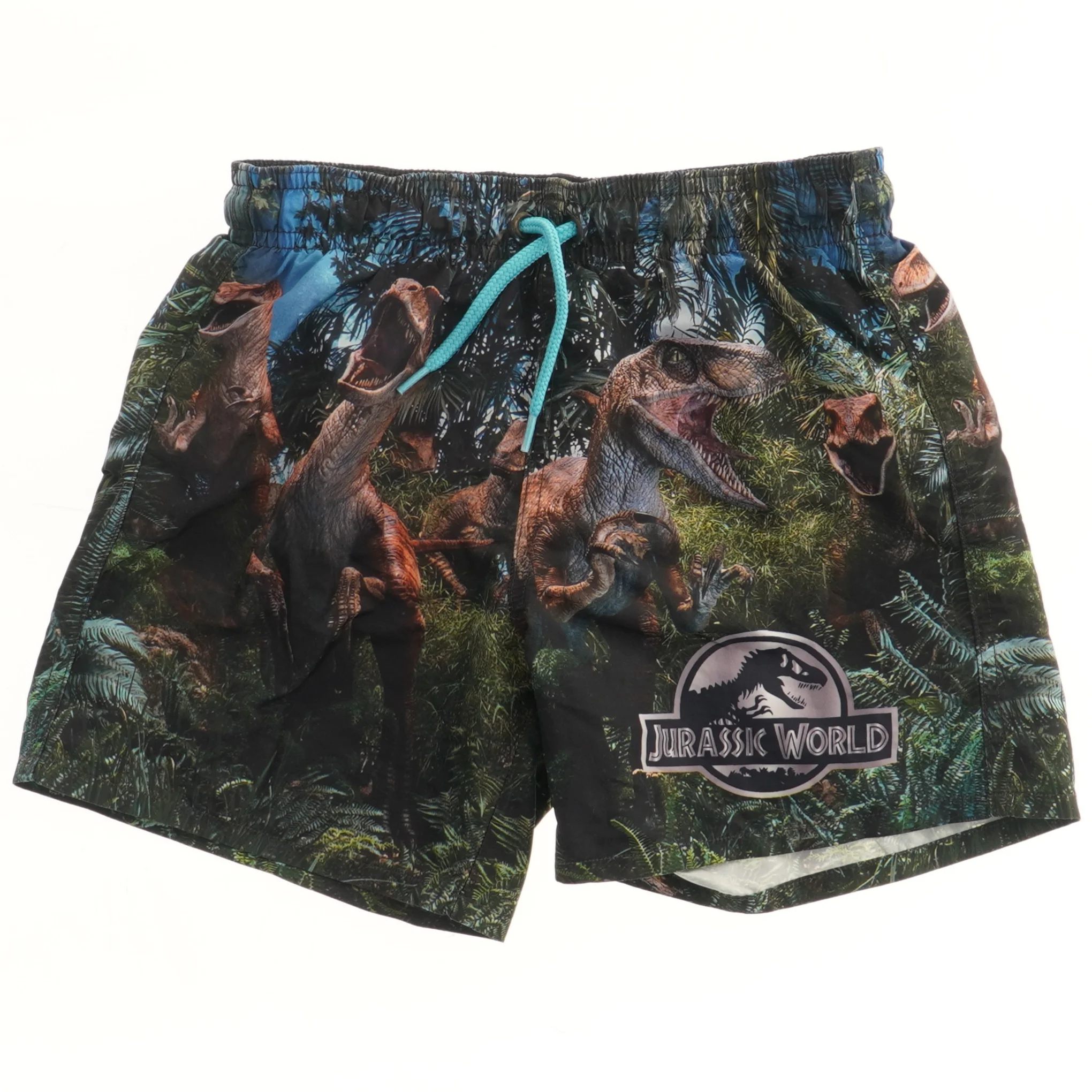 Badebukser med dinosaurprint fra H&M (str. 116)