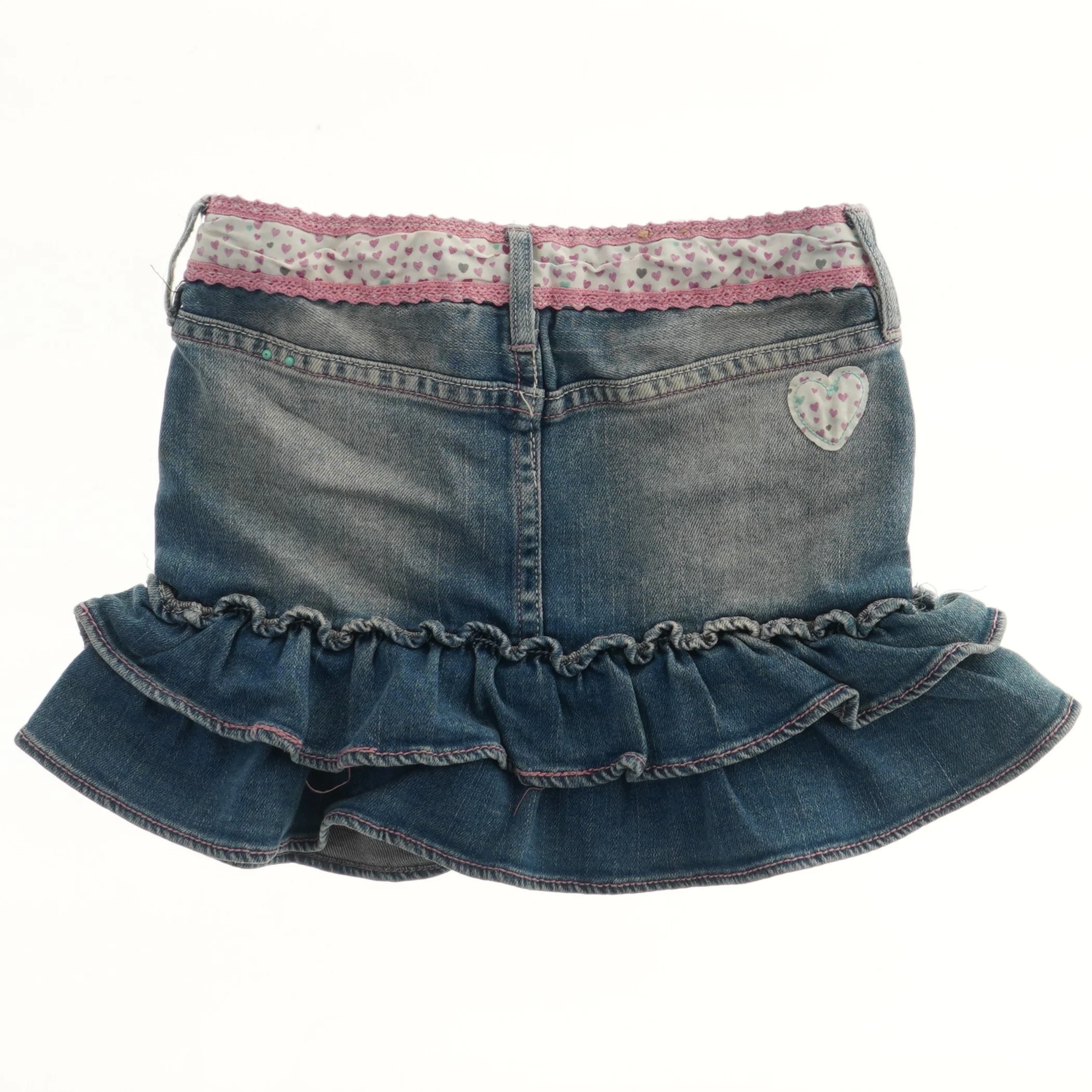 Børnenederdel med hjerteprint fra H&M (str. 98)