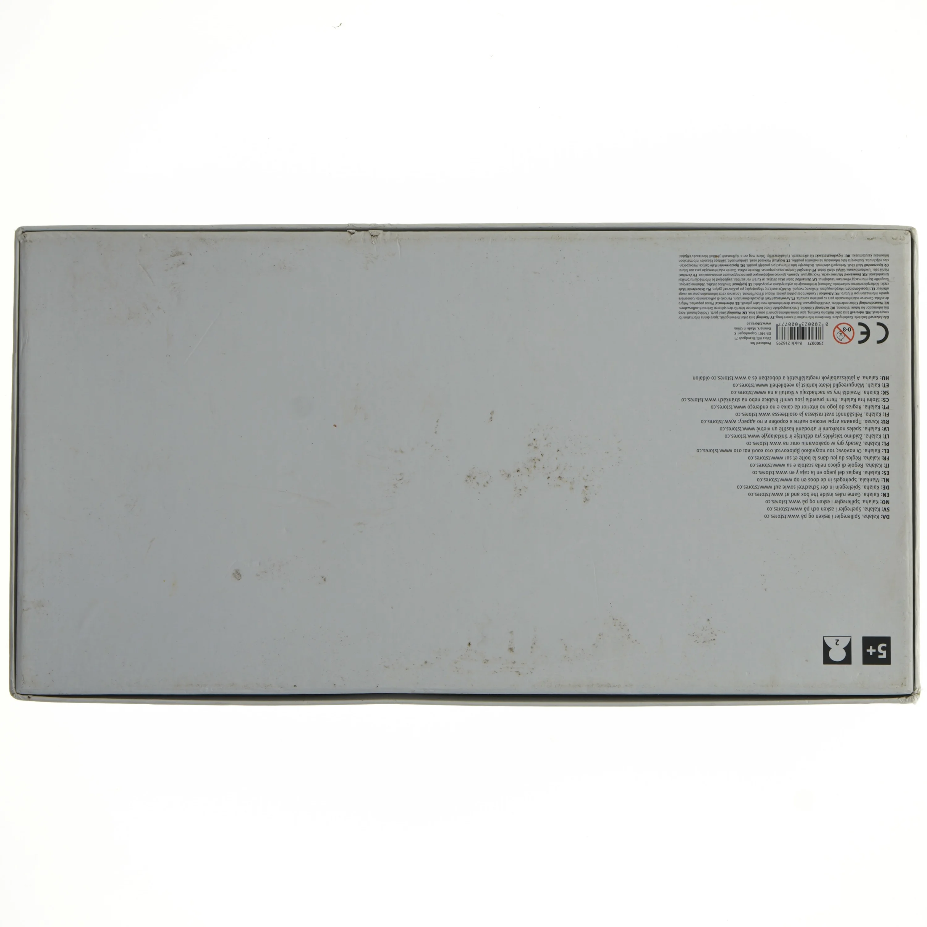 Kalaha brætspil fra Tiger (str. 42x22 cm)