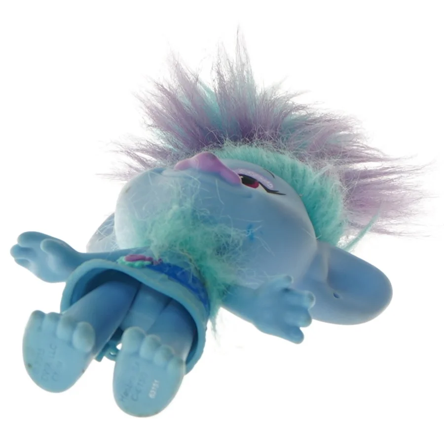 Troll dukke med farverigt hår fra Trolls (str. 20 cm)