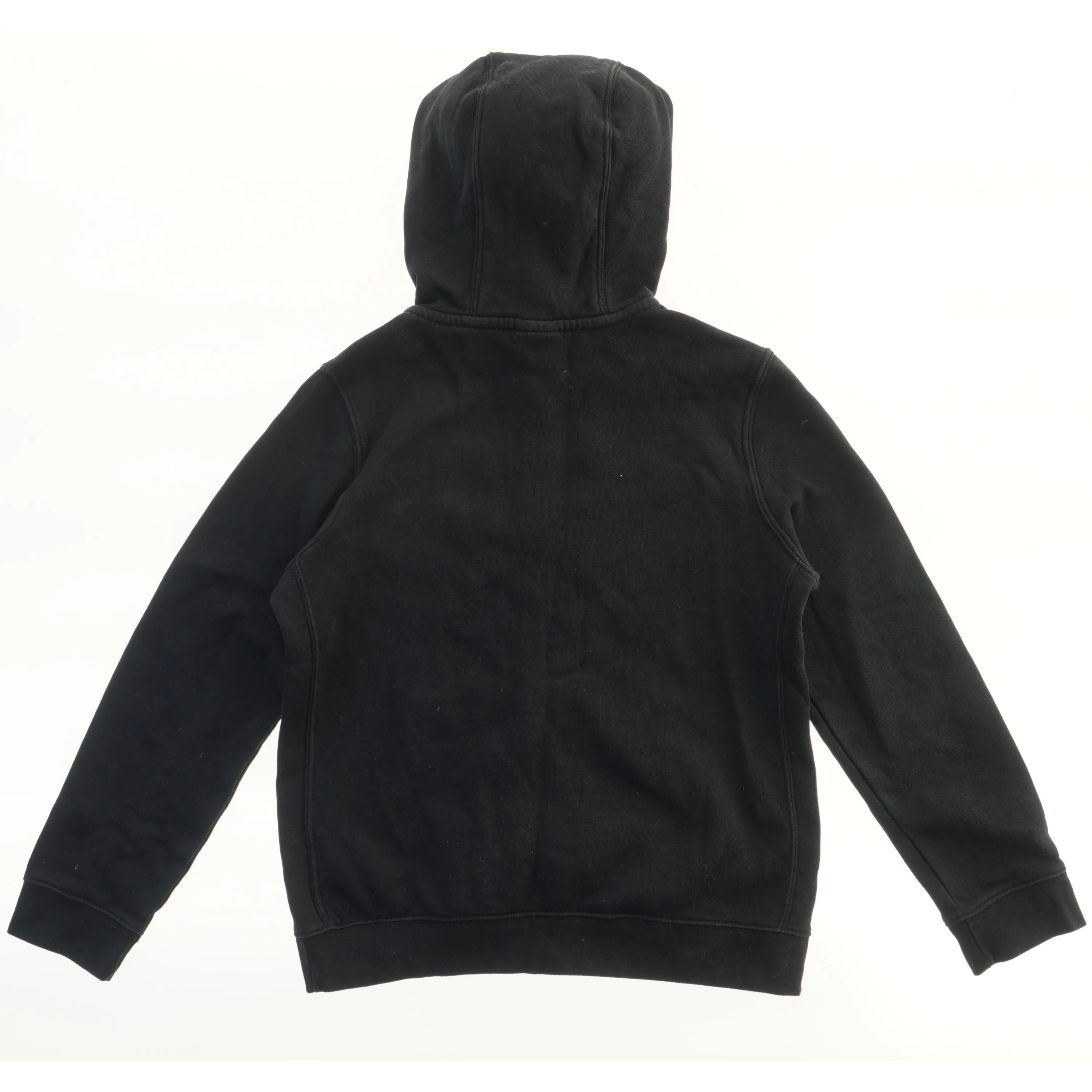Nike sort hættetrøje med lynlås (str. 134)