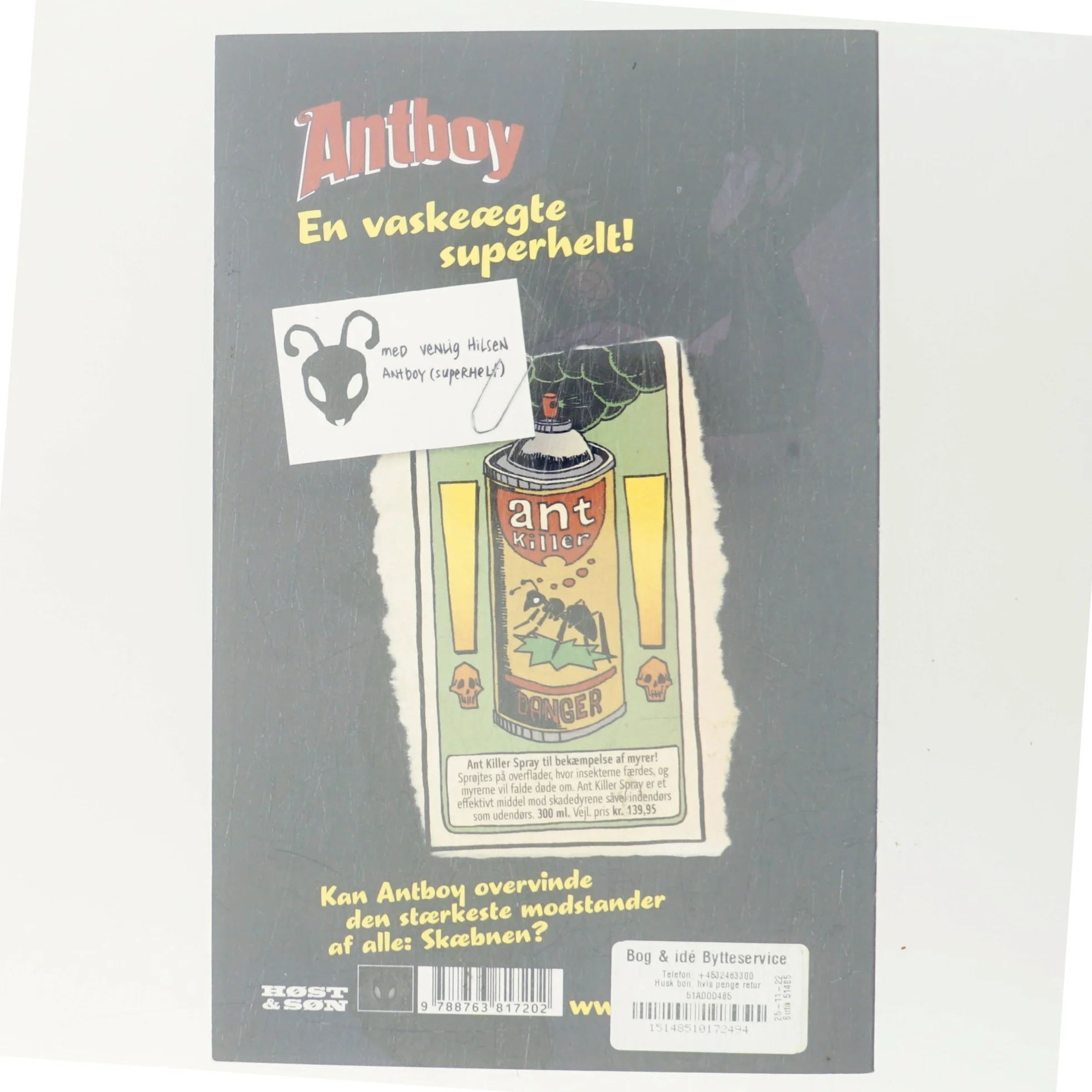 Kenneth Bøgh Andersens Antboy - Operation skæbnespil af Kenneth Bøgh Andersen (Bog)